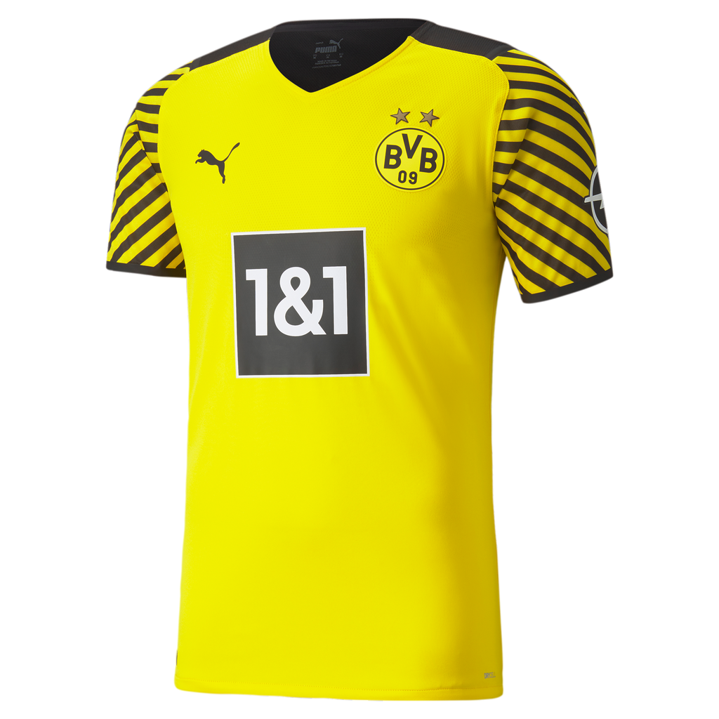PUMA BORUSSIA DORTMUND Home Authentic Soccer Jersey - 759034-01-PUMA by Puma | Available at Niky's Sports