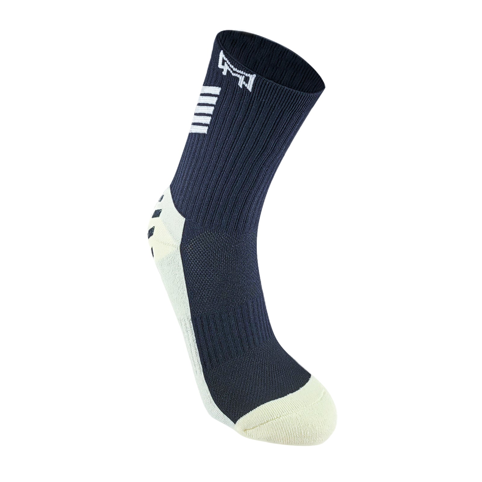 Maestro Grip Soccer Sock Black - MV1-BLACK-MAESTRO by Maestro | Available at Niky's Sports