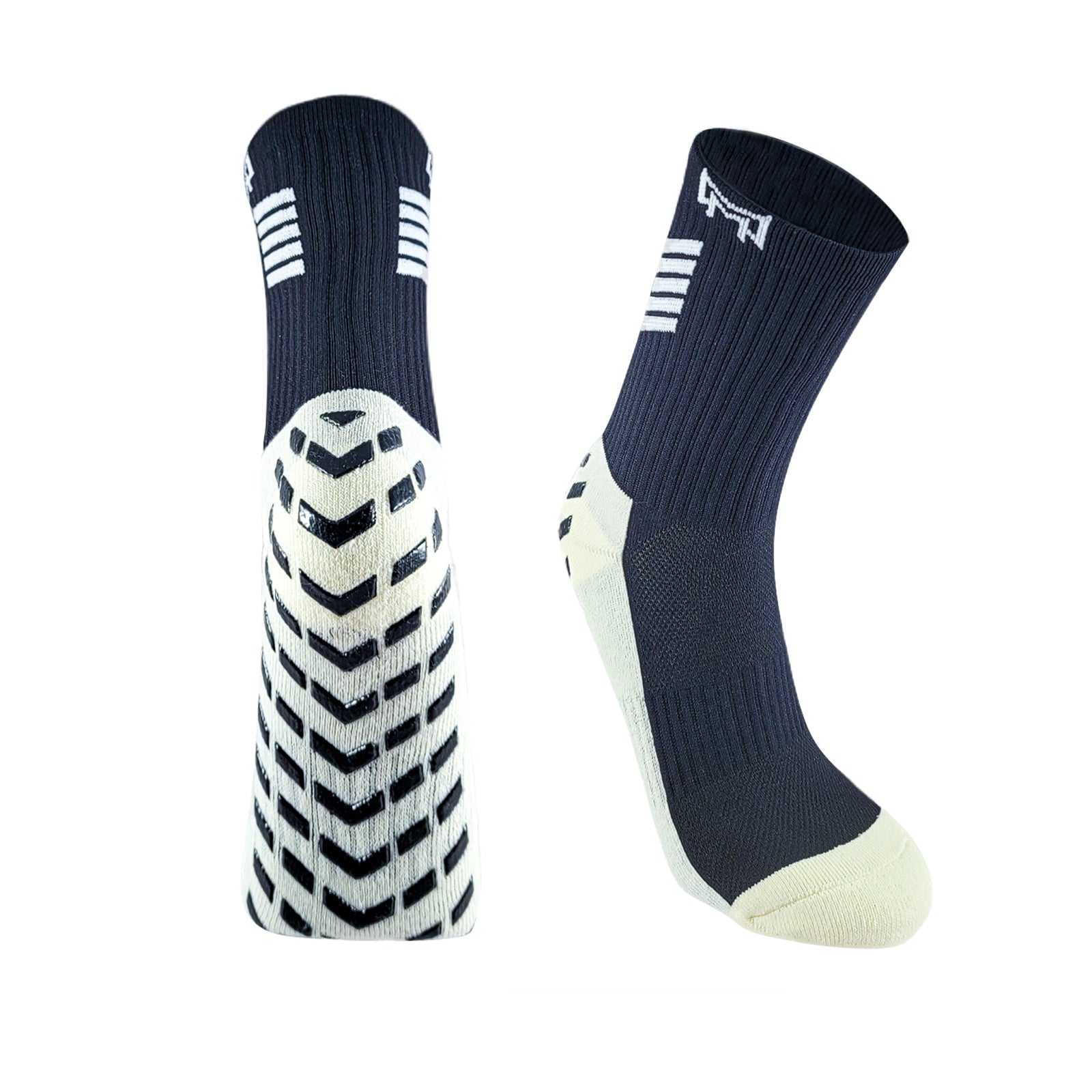Maestro Grip Soccer Sock Black - MV1-BLACK-MAESTRO by Maestro | Available at Niky's Sports