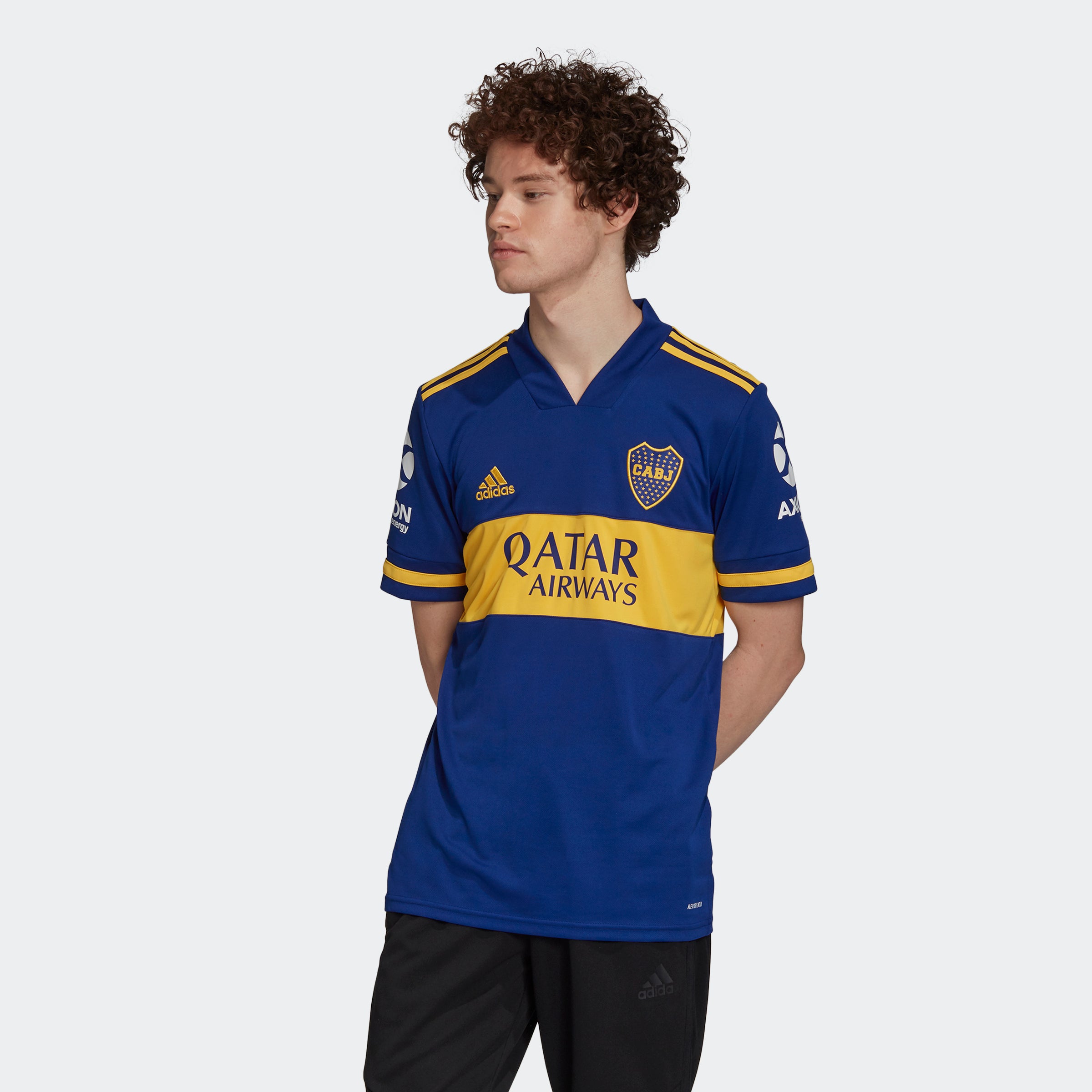 NIKE Boca Juniors ユニフォーム　ジュニア150 Boca Juniors Home Jersey - Mystery Ink/Bold Gold