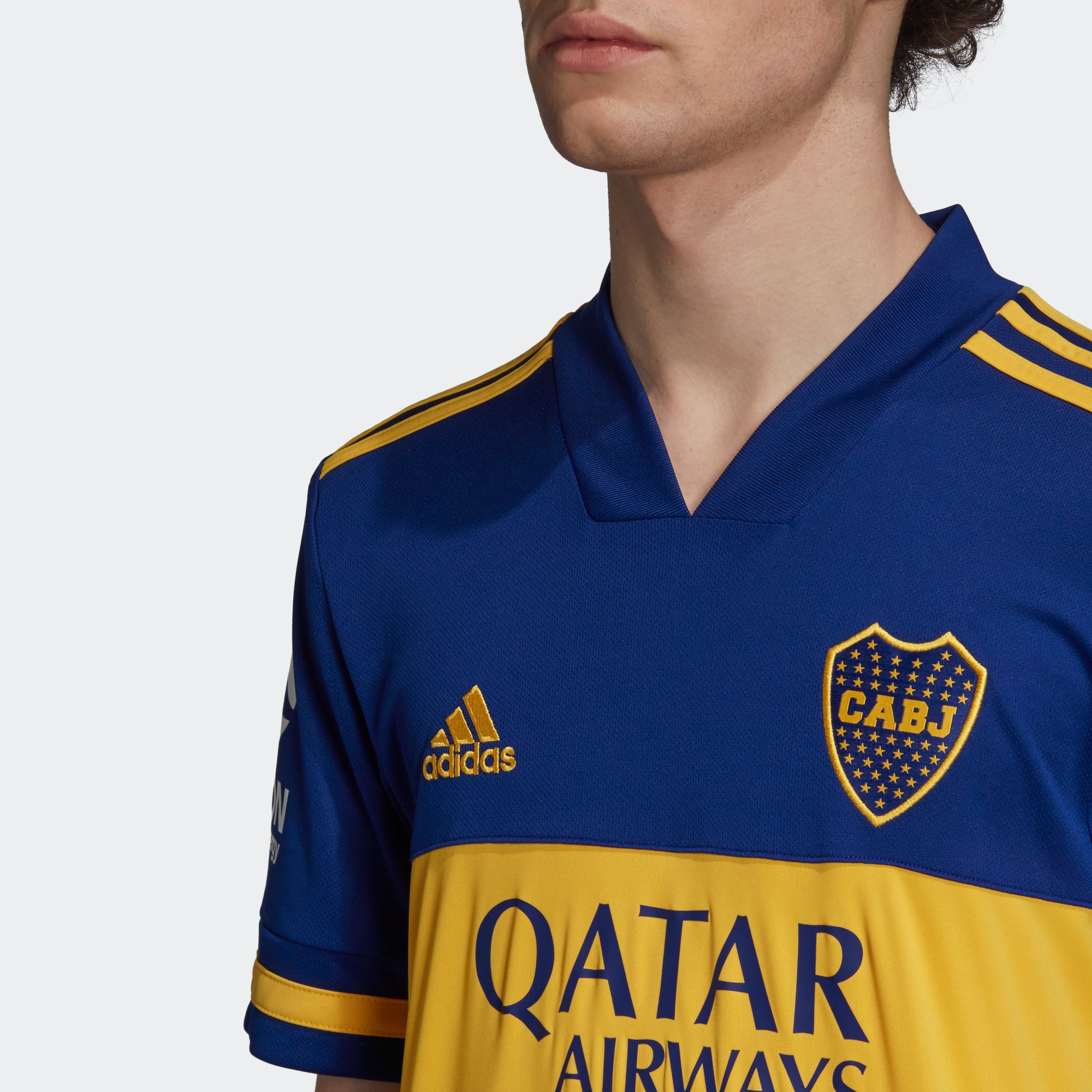Boca Juniors Home Jersey - Mystery Ink/Bold Gold - GL4175-ADIDAS by Adidas | Available at Niky's Sports