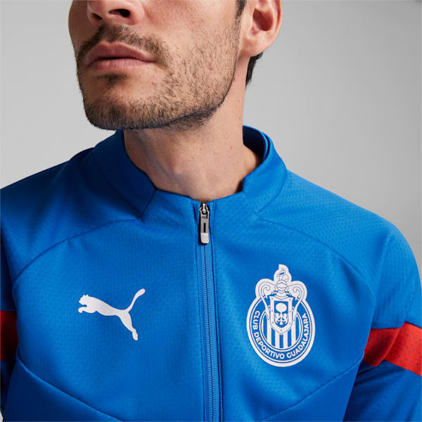PUMA CHIVAS DE GUADALAJARA MEN'S JACKET - 767455-03-PUMA by Puma | Available at Niky's Sports