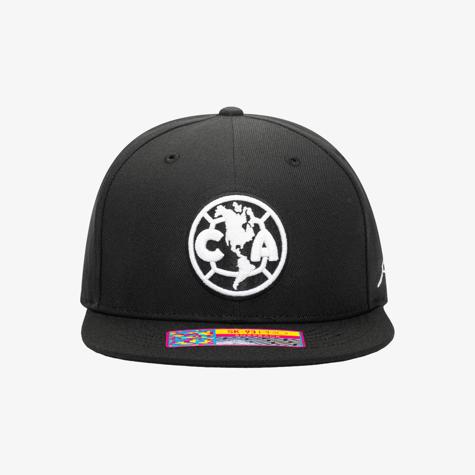 Fan Ink CLUB AMERICA HIT SNAPBACK HAT BLACK - CAM-2093-1110-FAN INK by Fan Ink | Available at Niky's Sports