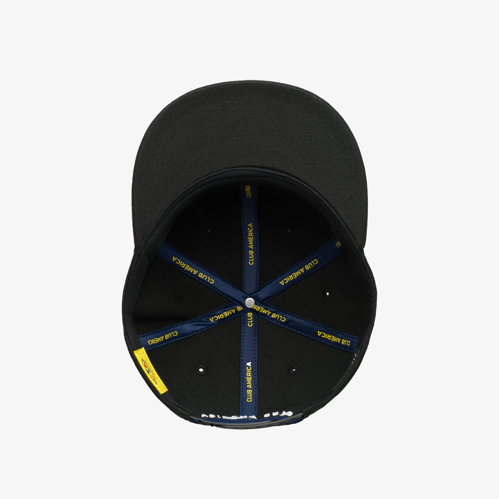 Fan Ink CLUB AMERICA HIT SNAPBACK HAT BLACK - CAM-2093-1110-FAN INK by Fan Ink | Available at Niky's Sports