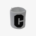European Captain Arm Band - White - CAPTAIN BAND WHITE-KWIKGOAL by Kwikgoal | Available at Niky's Sports