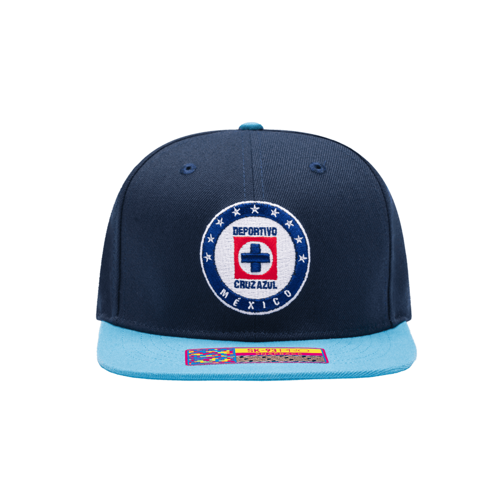 Fan Ink CRUZ AZUL SNAPBACK HAT - CAZ-2093-5475-FAN INK by Fan Ink | Available at Niky's Sports