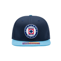 Fan Ink CRUZ AZUL SNAPBACK HAT - CAZ-2093-5475-FAN INK by Fan Ink | Available at Niky's Sports