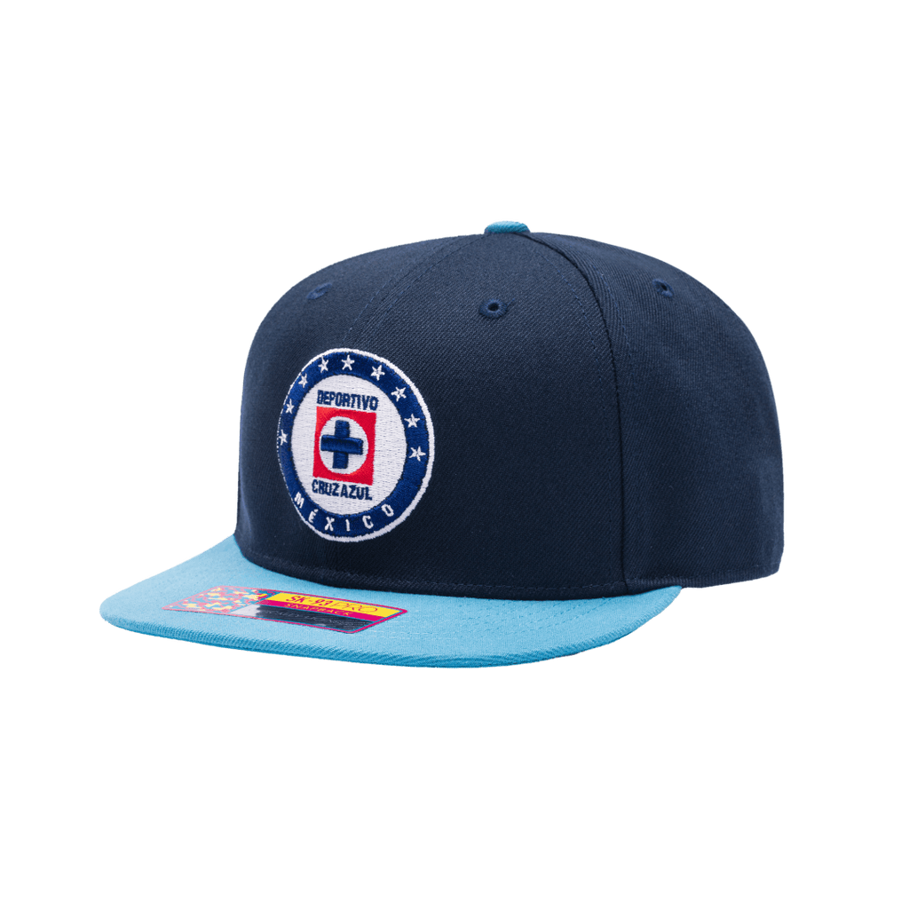 Fan Ink CRUZ AZUL SNAPBACK HAT - CAZ-2093-5475-FAN INK by Fan Ink | Available at Niky's Sports