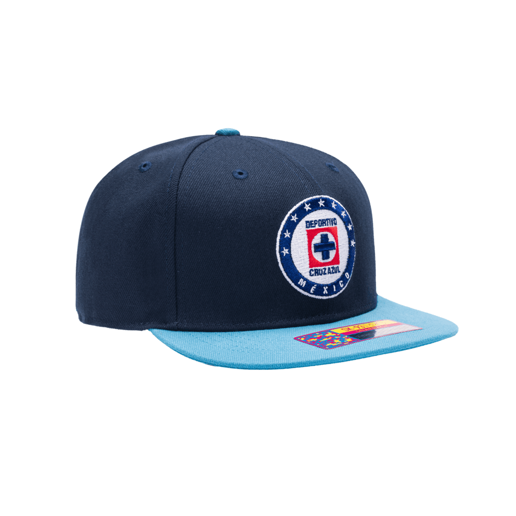 Fan Ink CRUZ AZUL SNAPBACK HAT - CAZ-2093-5475-FAN INK by Fan Ink | Available at Niky's Sports