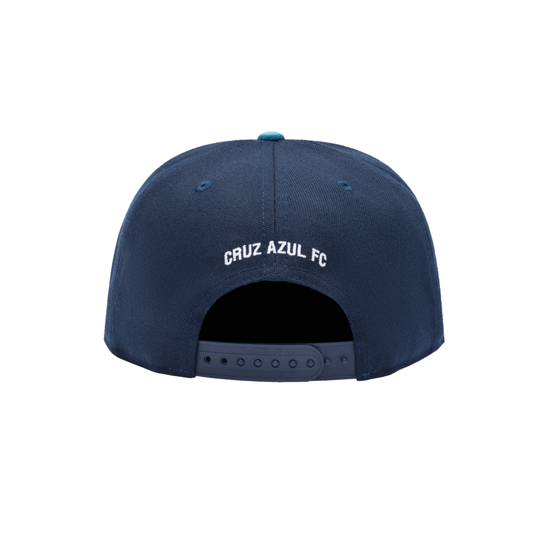 Fan Ink CRUZ AZUL SNAPBACK HAT - CAZ-2093-5475-FAN INK by Fan Ink | Available at Niky's Sports