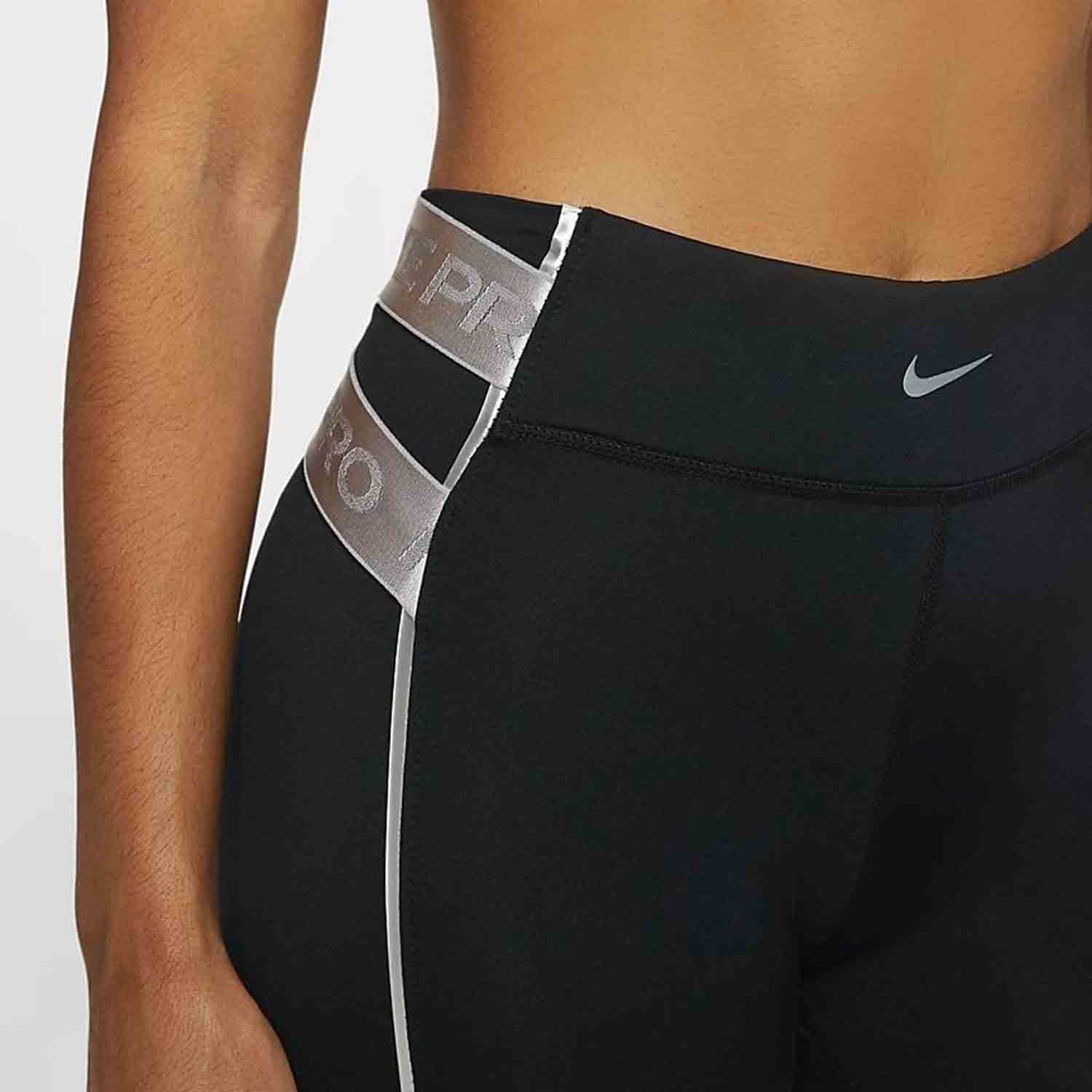 Nike Training Pro Hyperwarm Tights In Grey 838016-065