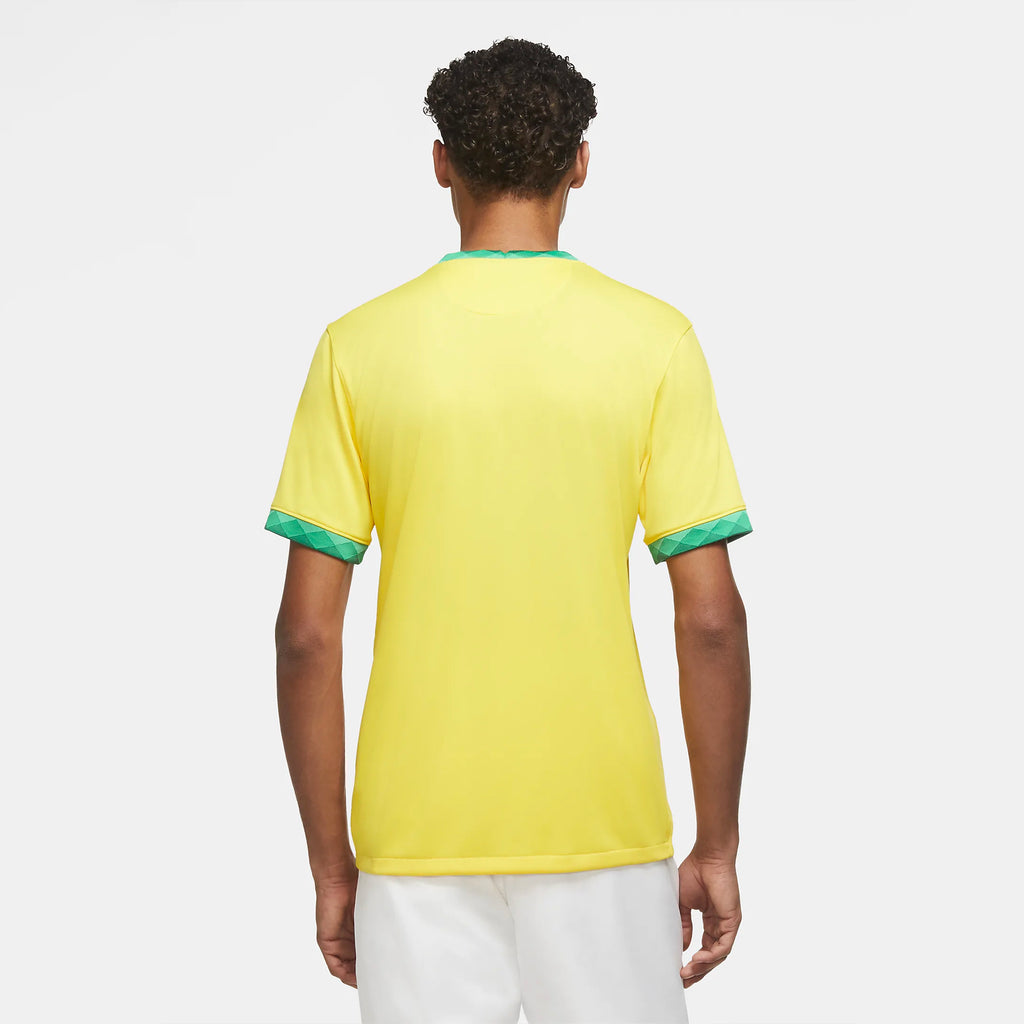 Brasil Home Stadium Jersey 20/21 Men's - CD0689-749-NIKE by Nike | Available at Niky's Sports