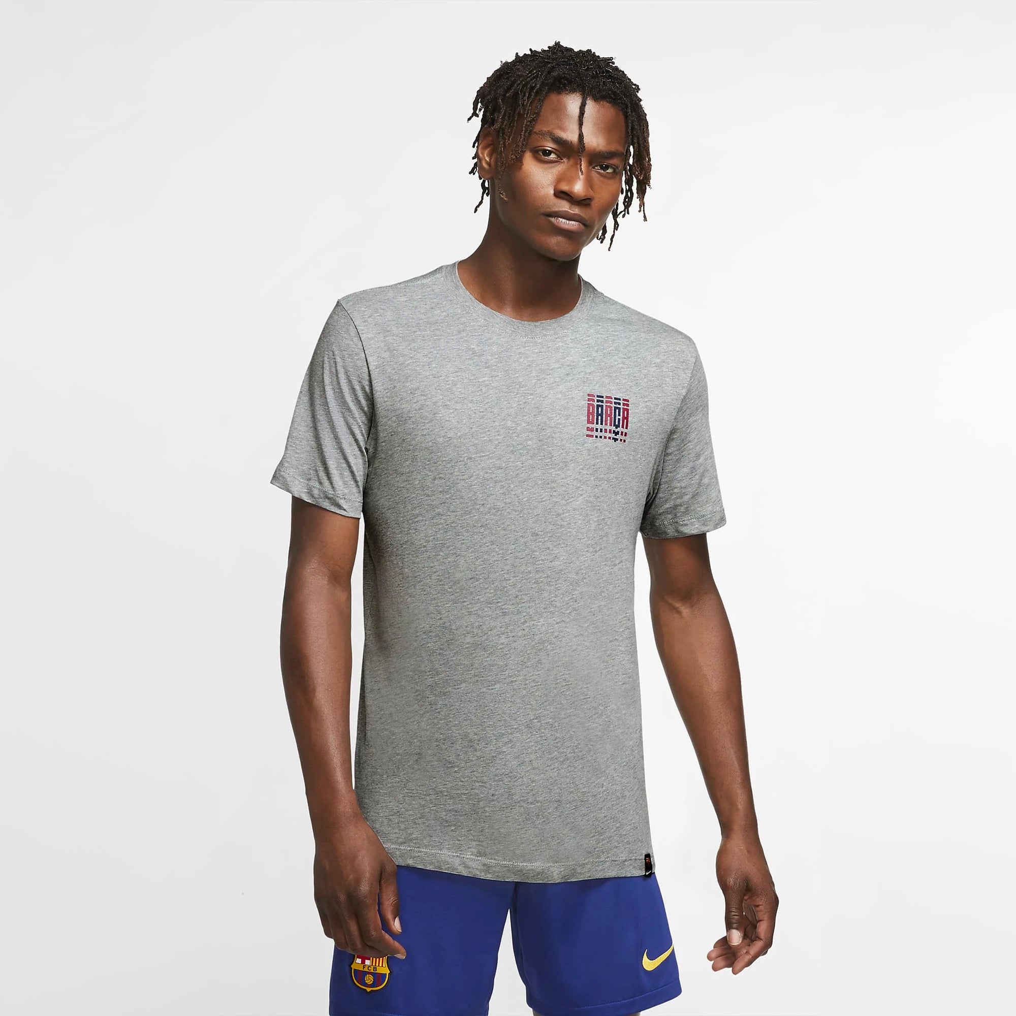 Men's FC Barcelona T-Shirt Gray