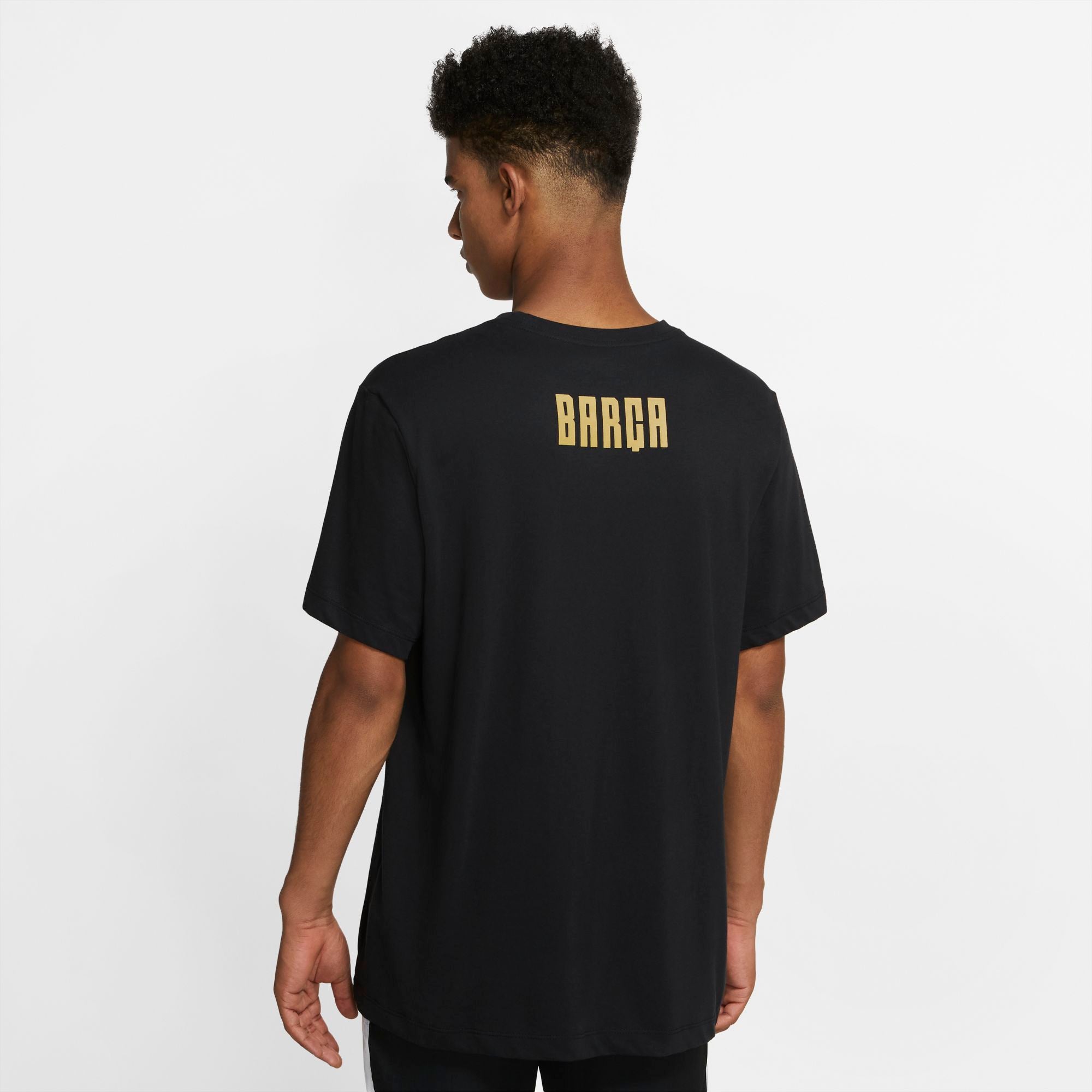 Men's FC Barcelona Football Tee Black