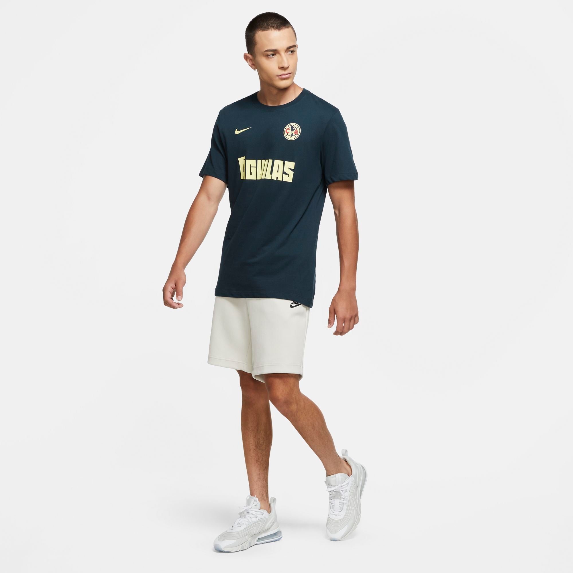 Men's Club America Voice Tee Navy Blue - CD1227-454-NIKE by Nike | Available at Niky's Sports