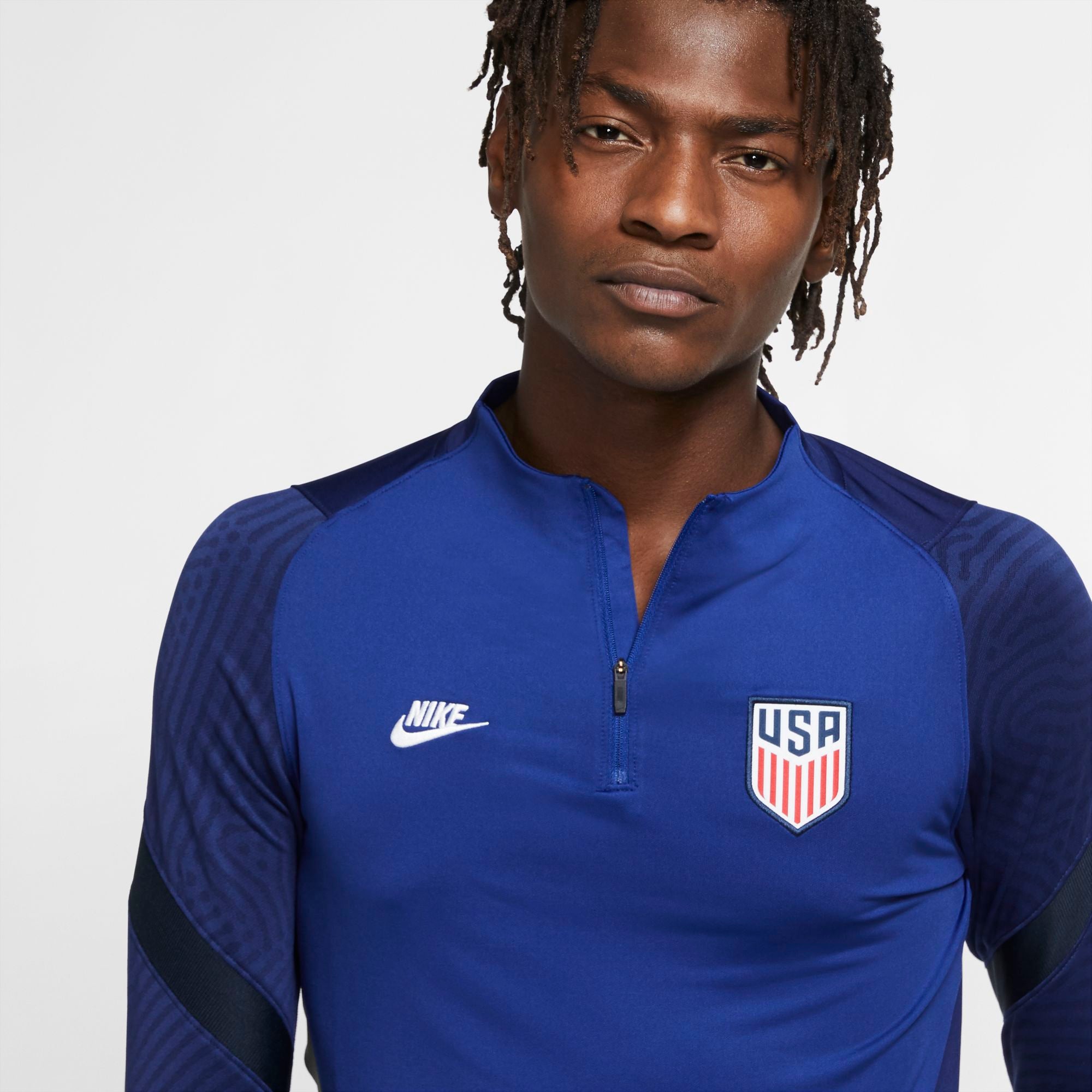U.S. VaporKnit Strike Men’s Soccer Drill Top - CD2173-455-NIKE by Nike | Available at Niky's Sports
