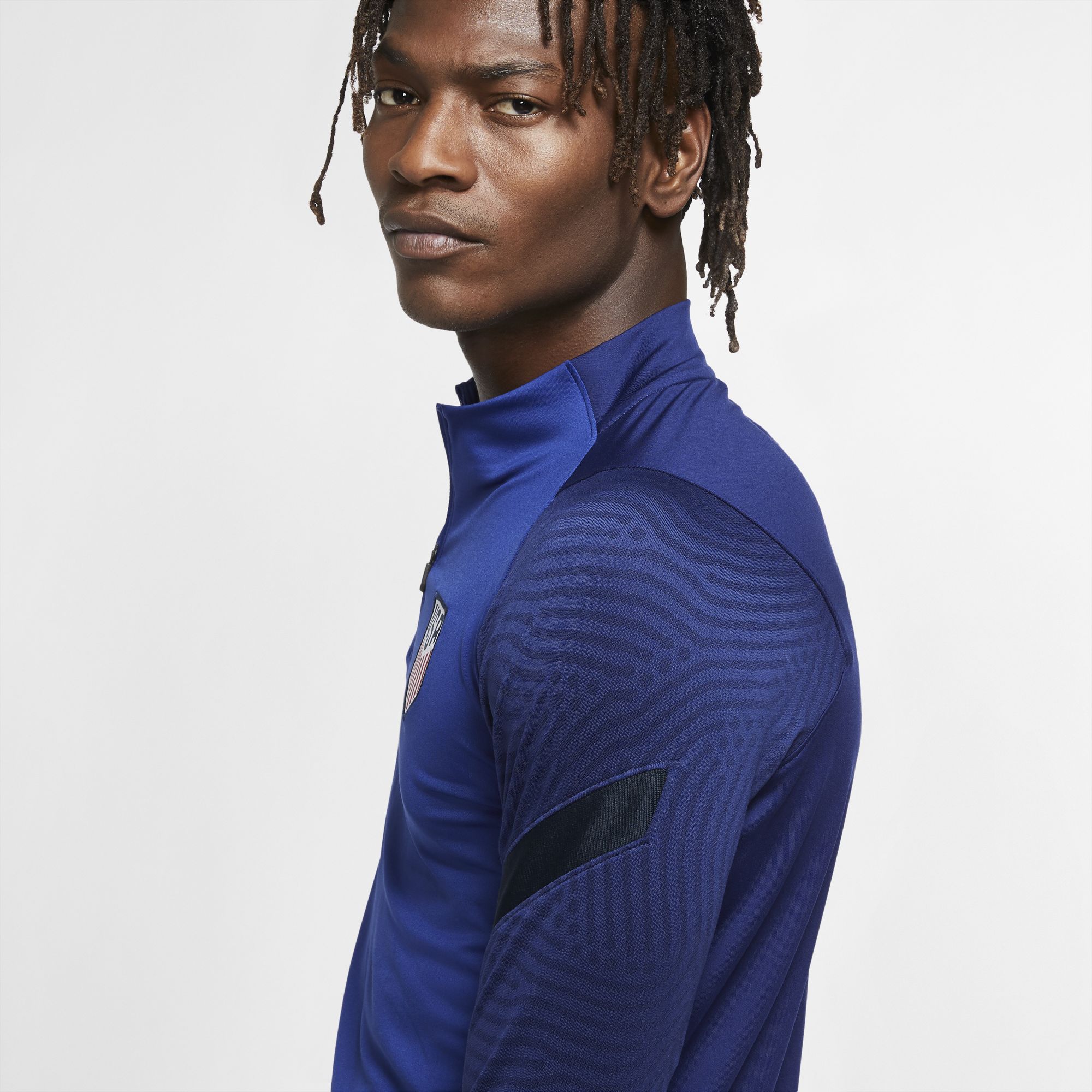 U.S. VaporKnit Strike Men’s Soccer Drill Top - CD2173-455-NIKE by Nike | Available at Niky's Sports