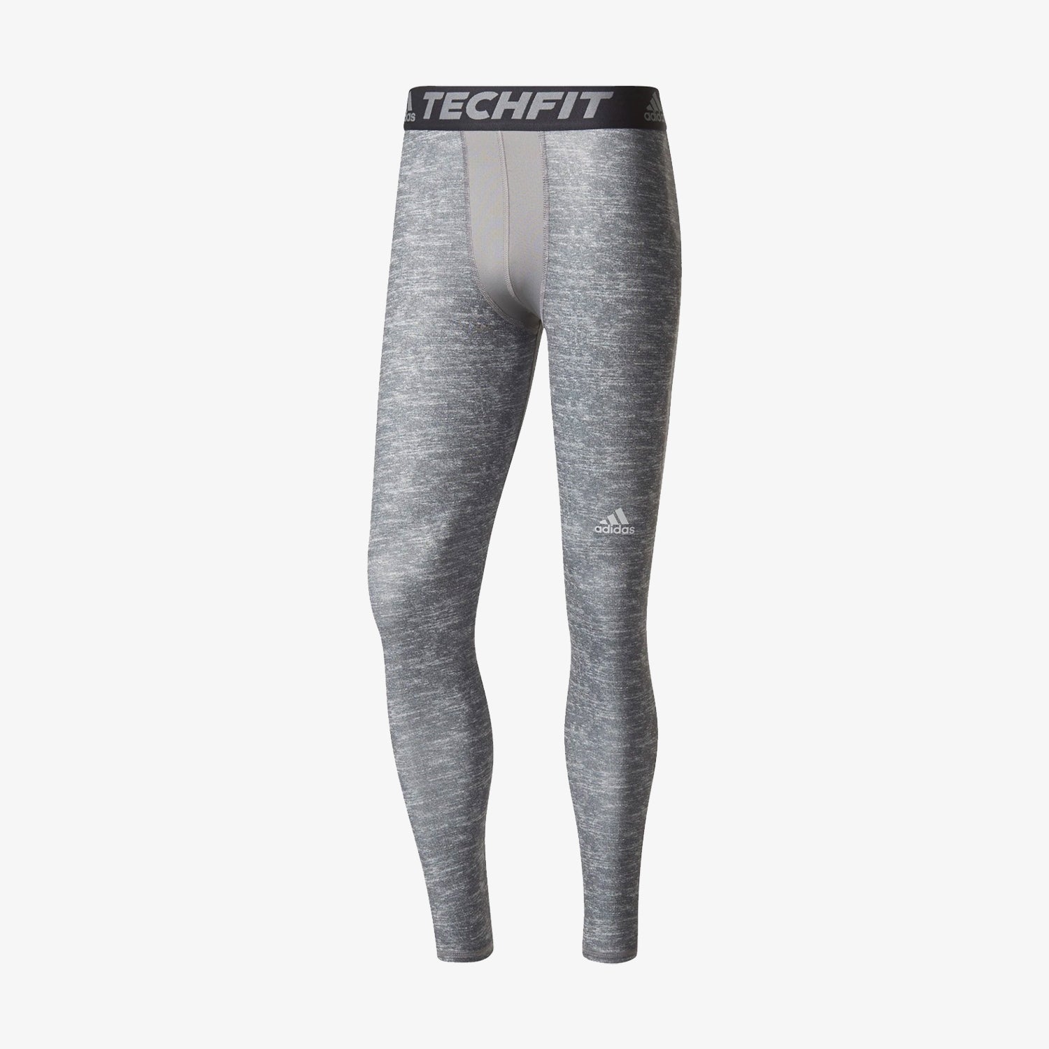 Techfit Compression Base Long Tights Grey Men's - CD2433-ADIDAS by Adidas | Available at Niky's Sports
