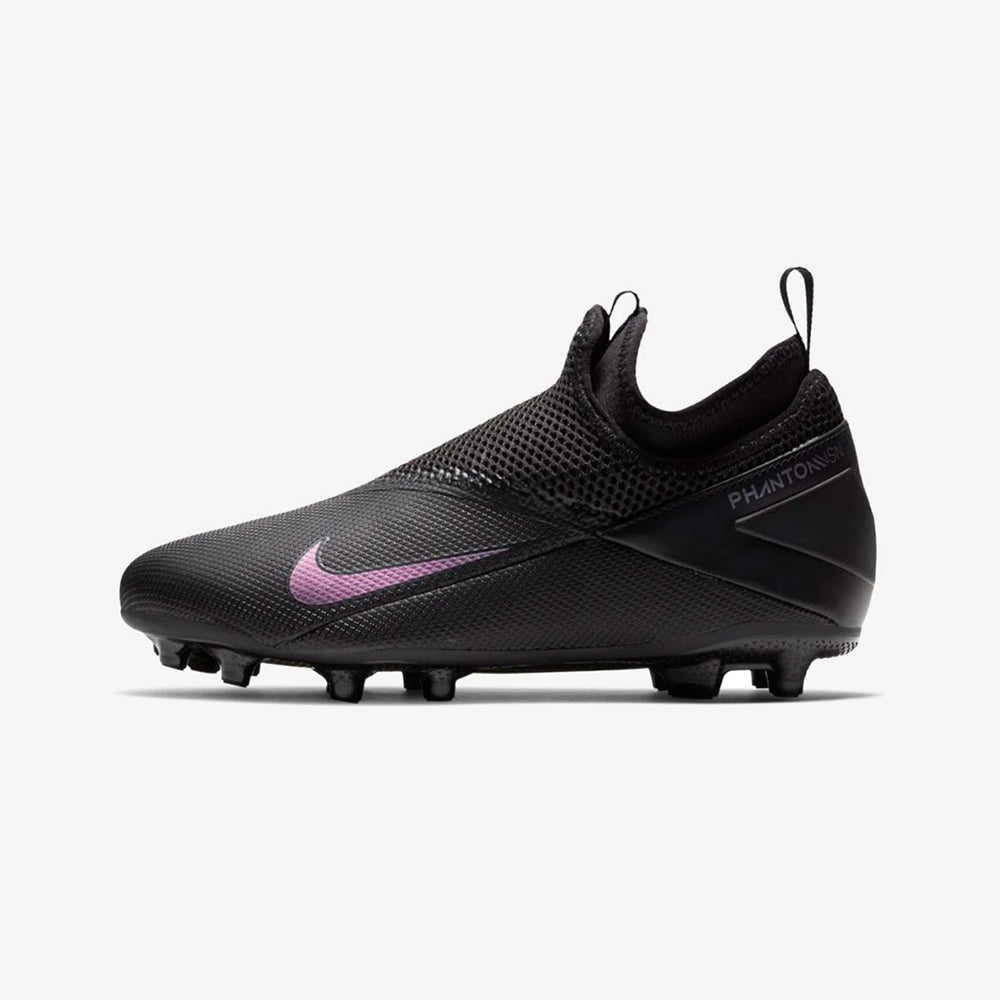 Jr. Phantom VSN 2 Academy Dynamic Fit Firmground Soccer Shoes - CD4059-010-NIKE by Nike | Available at Niky's Sports