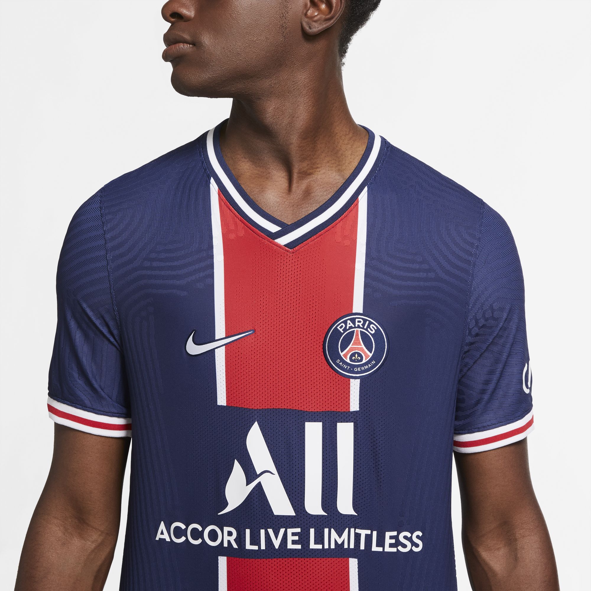Paris Saint-Germain 2020/21 Vapor Match Home Men's Soccer Jersey - CD4189-411-NIKE by Nike | Available at Niky's Sports