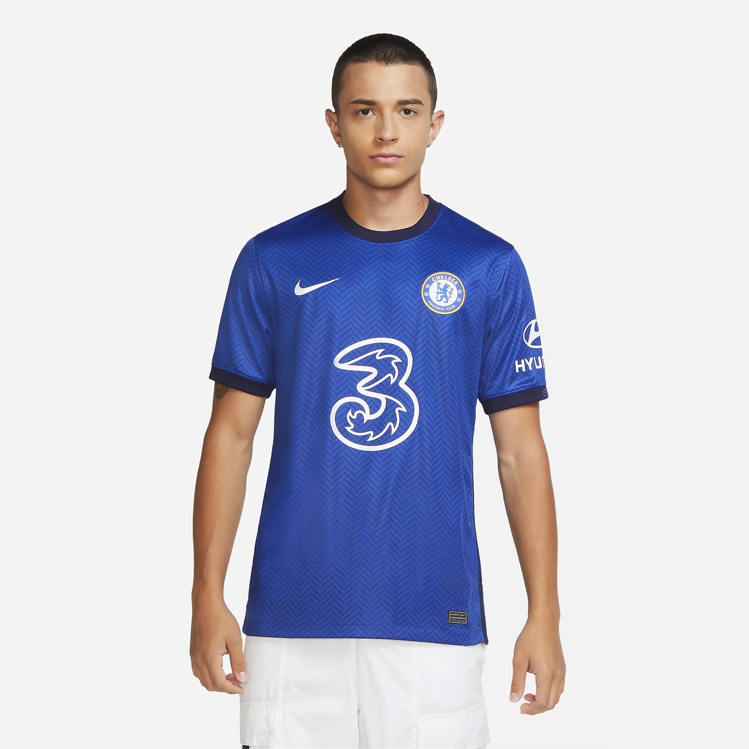 Chelsea Home Stadium Jersey 20/21 Men's - CD4230-496-NIKE by Nike | Available at Niky's Sports