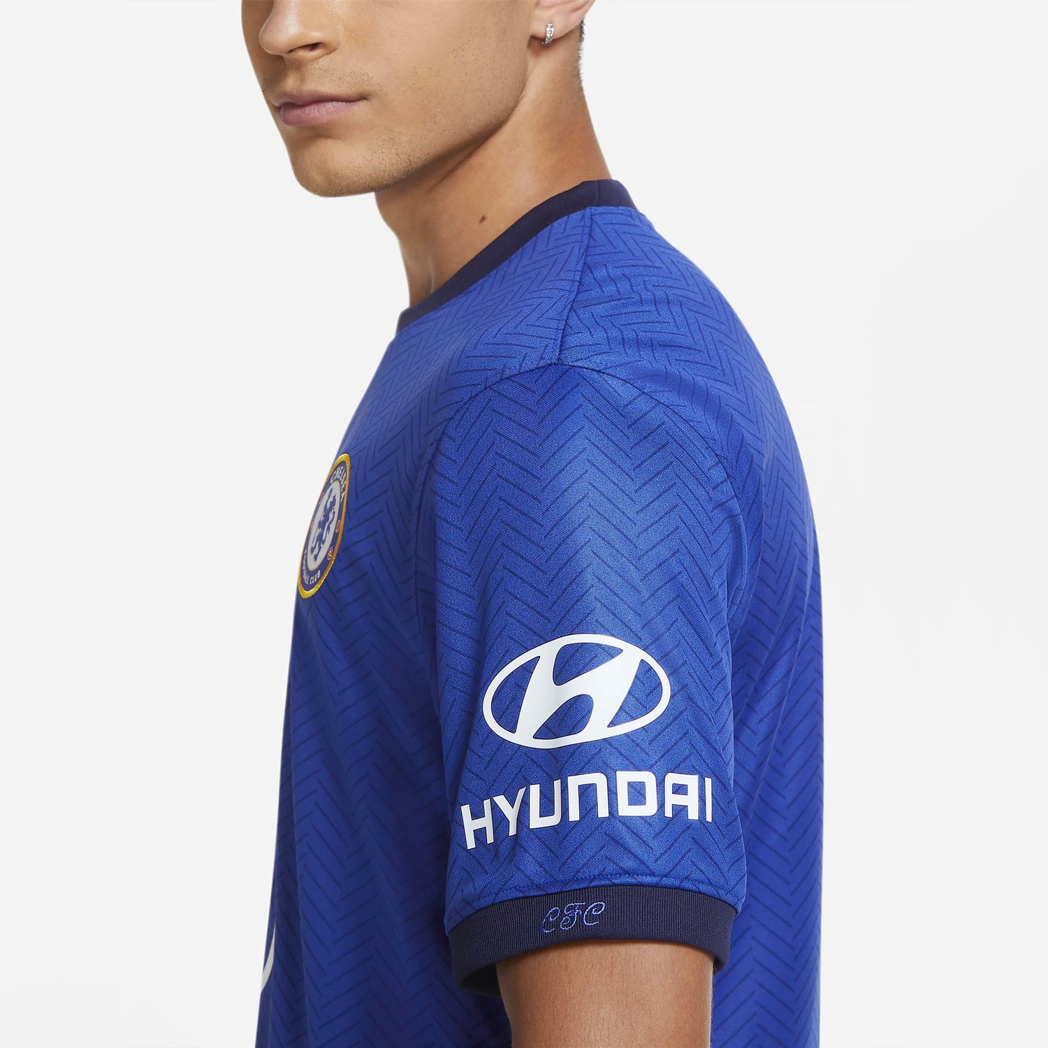 Chelsea Home Stadium Jersey 20/21 Men's - CD4230-496-NIKE by Nike | Available at Niky's Sports