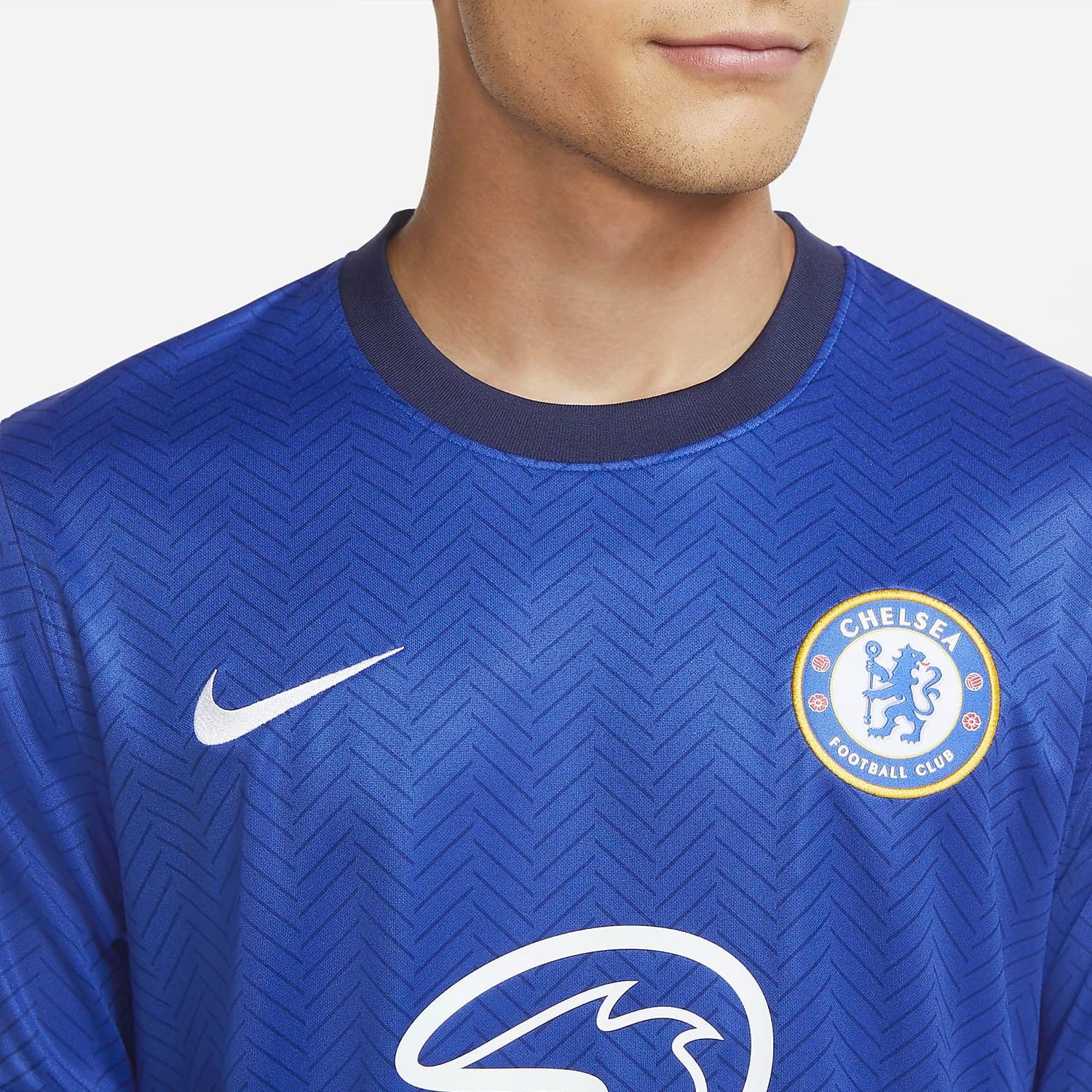 Chelsea Home Stadium Jersey 20/21 Men's - CD4230-496-NIKE by Nike | Available at Niky's Sports