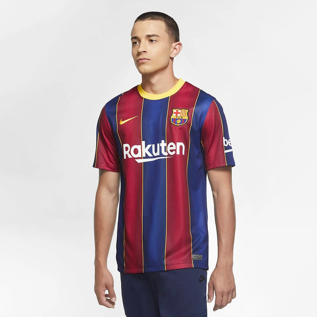 FC Barcelona Stadium Home Jersey 20/21 Men's - CD4232-456-NIKE by Nike | Available at Niky's Sports