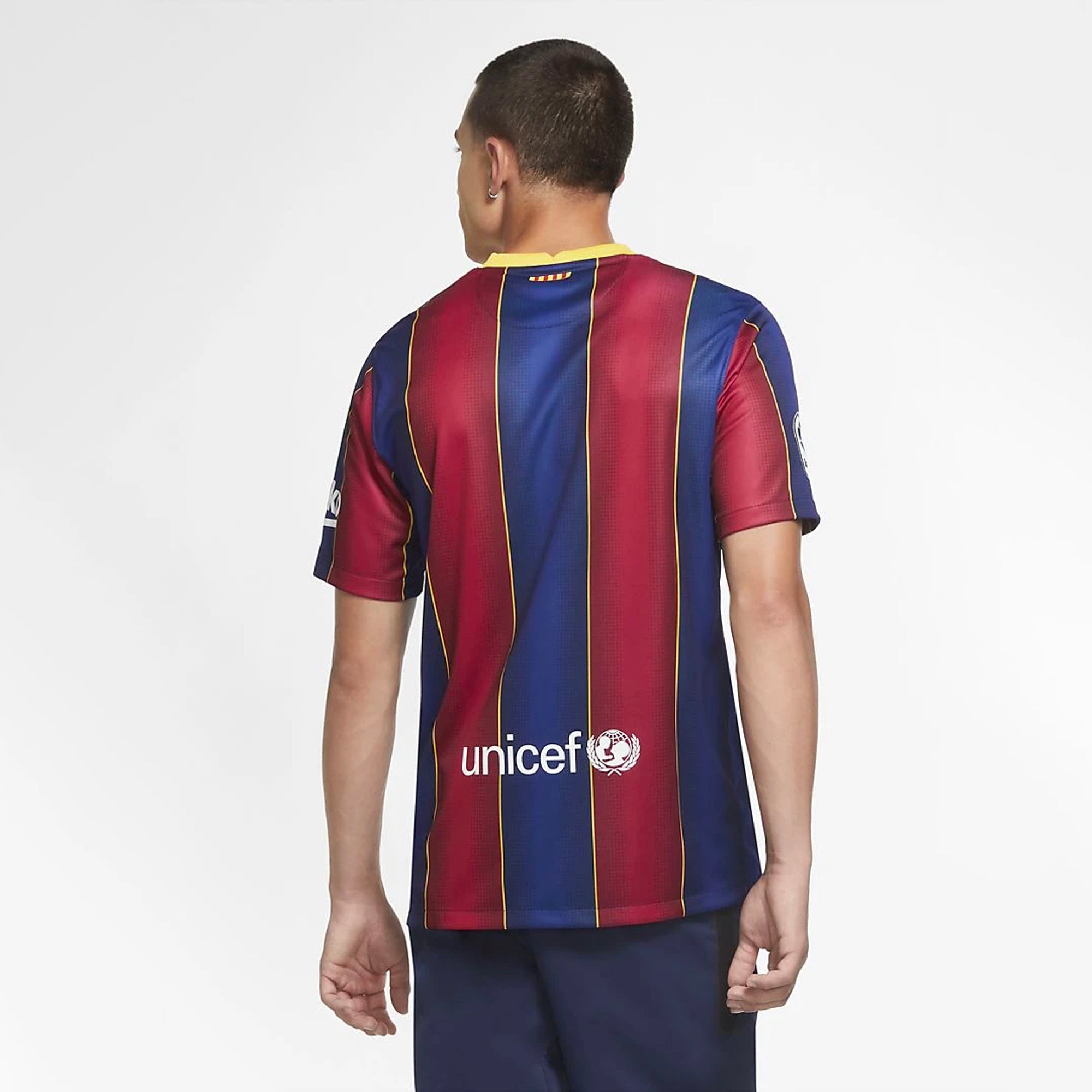 FC Barcelona Stadium Home Jersey 20/21 Men's - CD4232-456-NIKE by Nike | Available at Niky's Sports