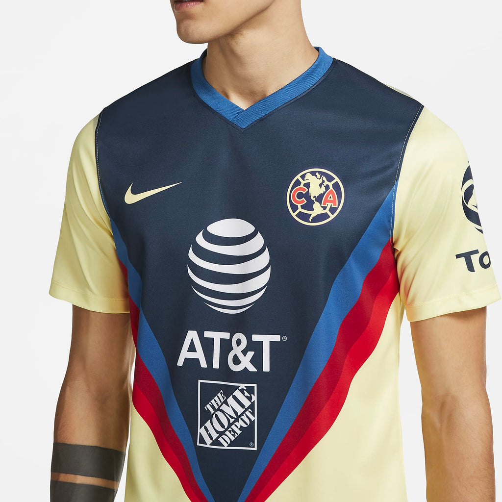 Club America Fan Stadium Home Jersey Men's - CD4294-707-NIKE by Nike | Available at Niky's Sports