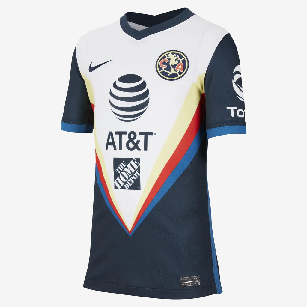 Club America Away Soccer Jersey 20/21 YOUTH - CD4495-454-NIKE by Nike | Available at Niky's Sports
