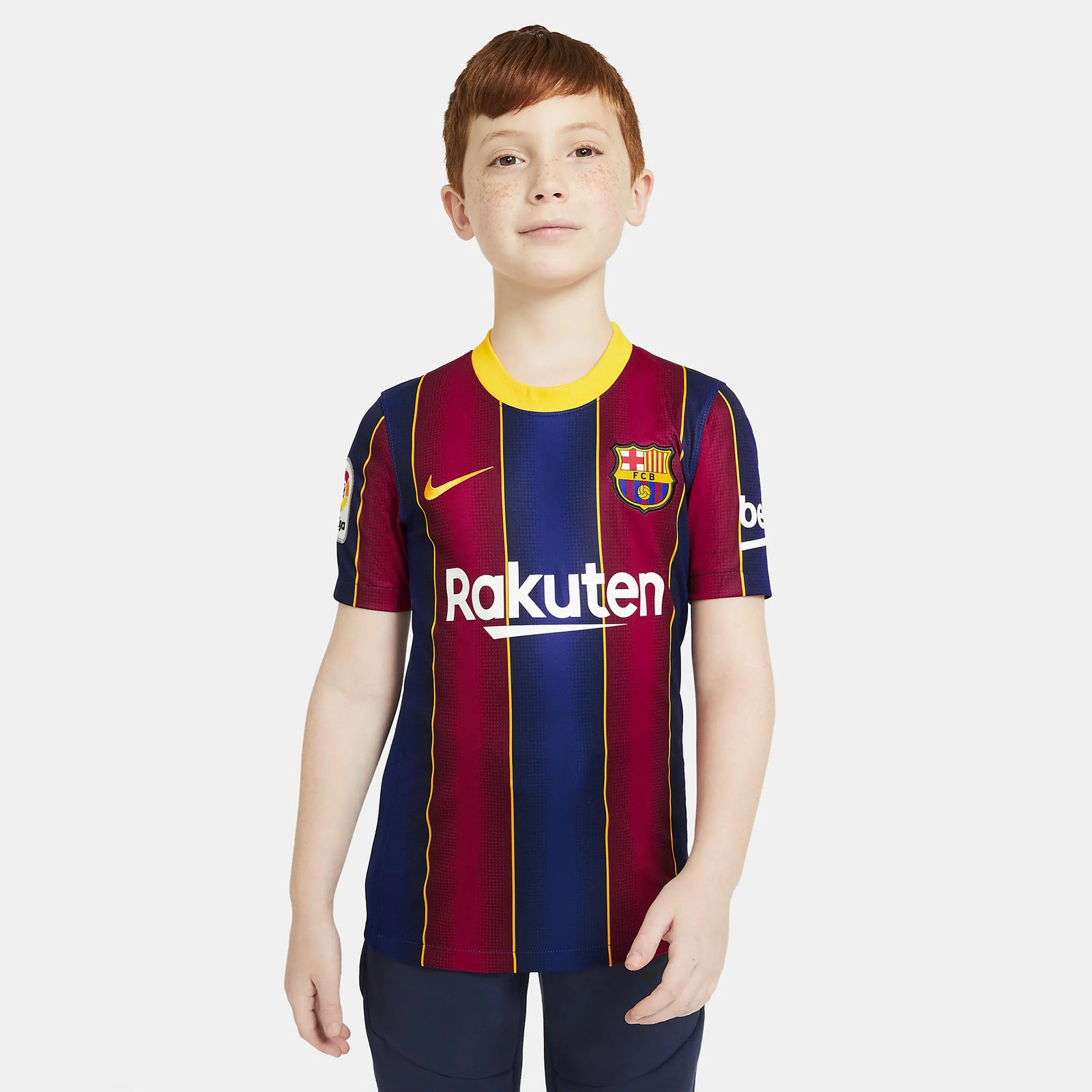 FC Barcelona 2020/21 Stadium Home Kids Jersey - CD4500-456-NIKE by Nike | Available at Niky's Sports