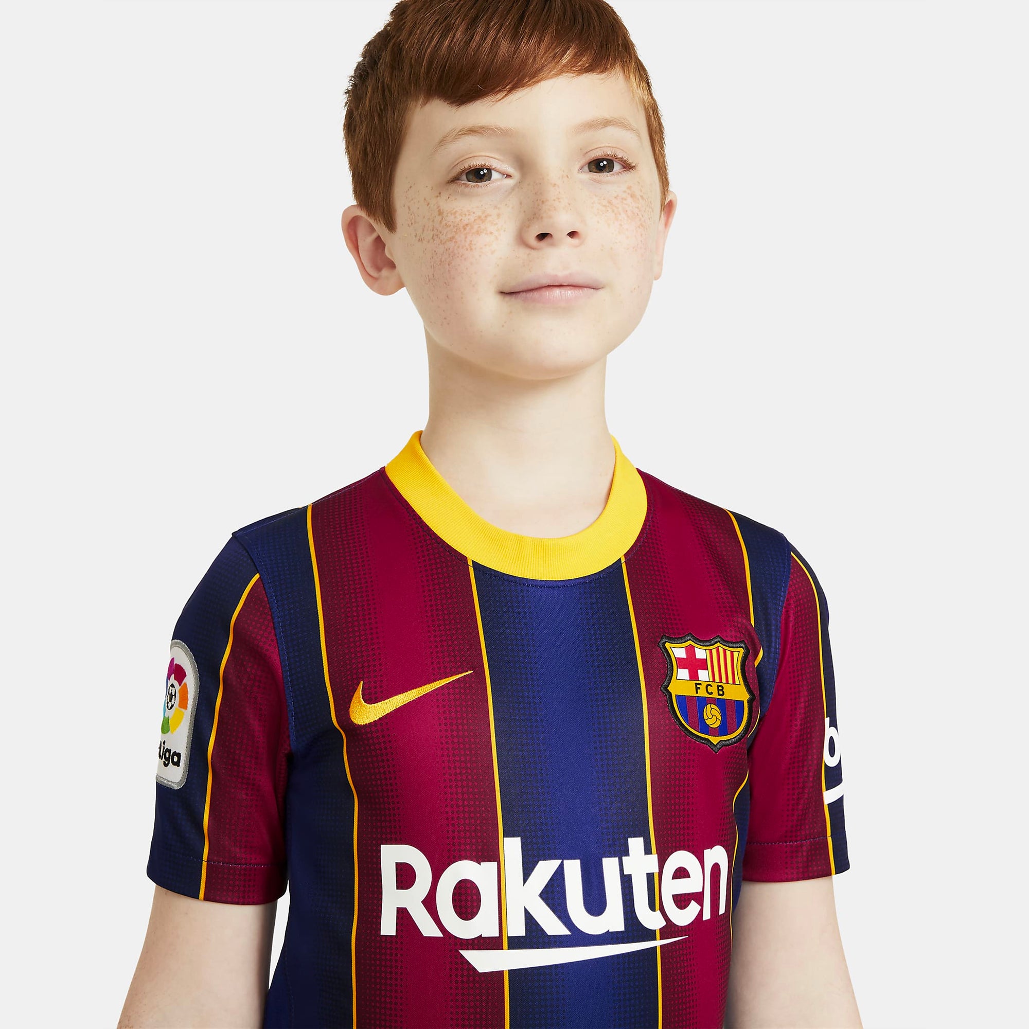 ウェア FC Barcelona Nike jersey kids Unisex M FC Barcelona 2020/21 Stadium Home Kids Jersey
