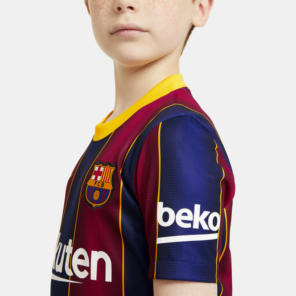 FC Barcelona 2020/21 Stadium Home Kids Jersey - CD4500-456-NIKE by Nike | Available at Niky's Sports