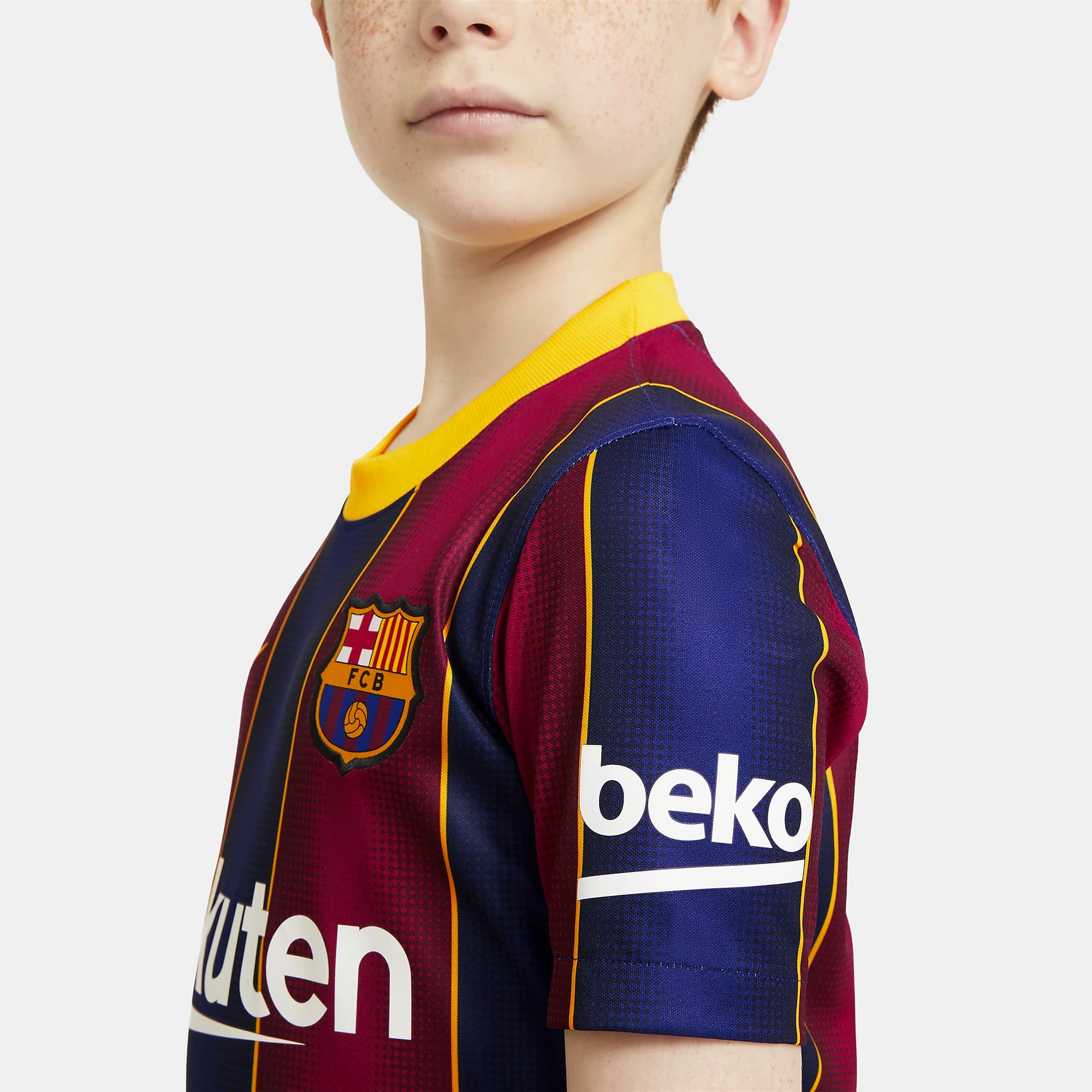 FC Barcelona 2020/21 Stadium Home Kids Jersey - CD4500-456-NIKE by Nike | Available at Niky's Sports