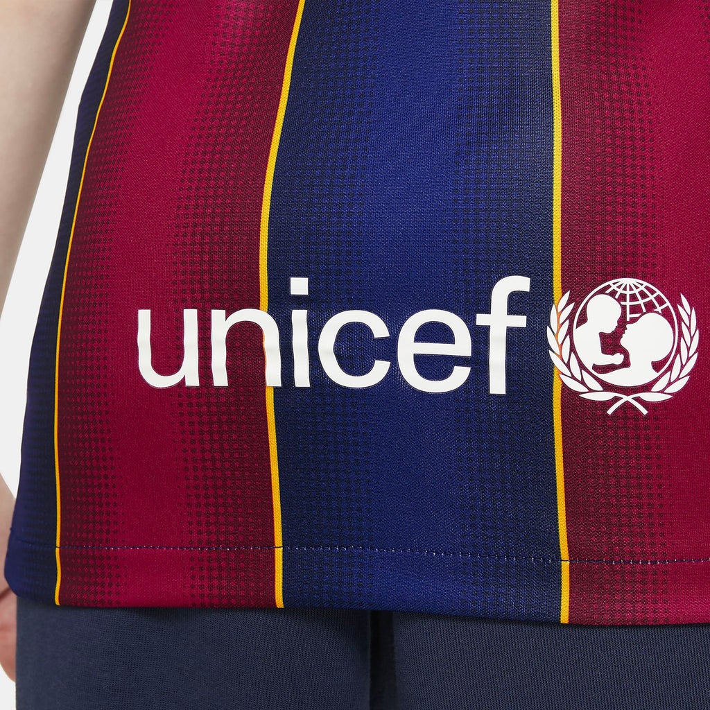 FC Barcelona 2020/21 Stadium Home Kids Jersey - CD4500-456-NIKE by Nike | Available at Niky's Sports