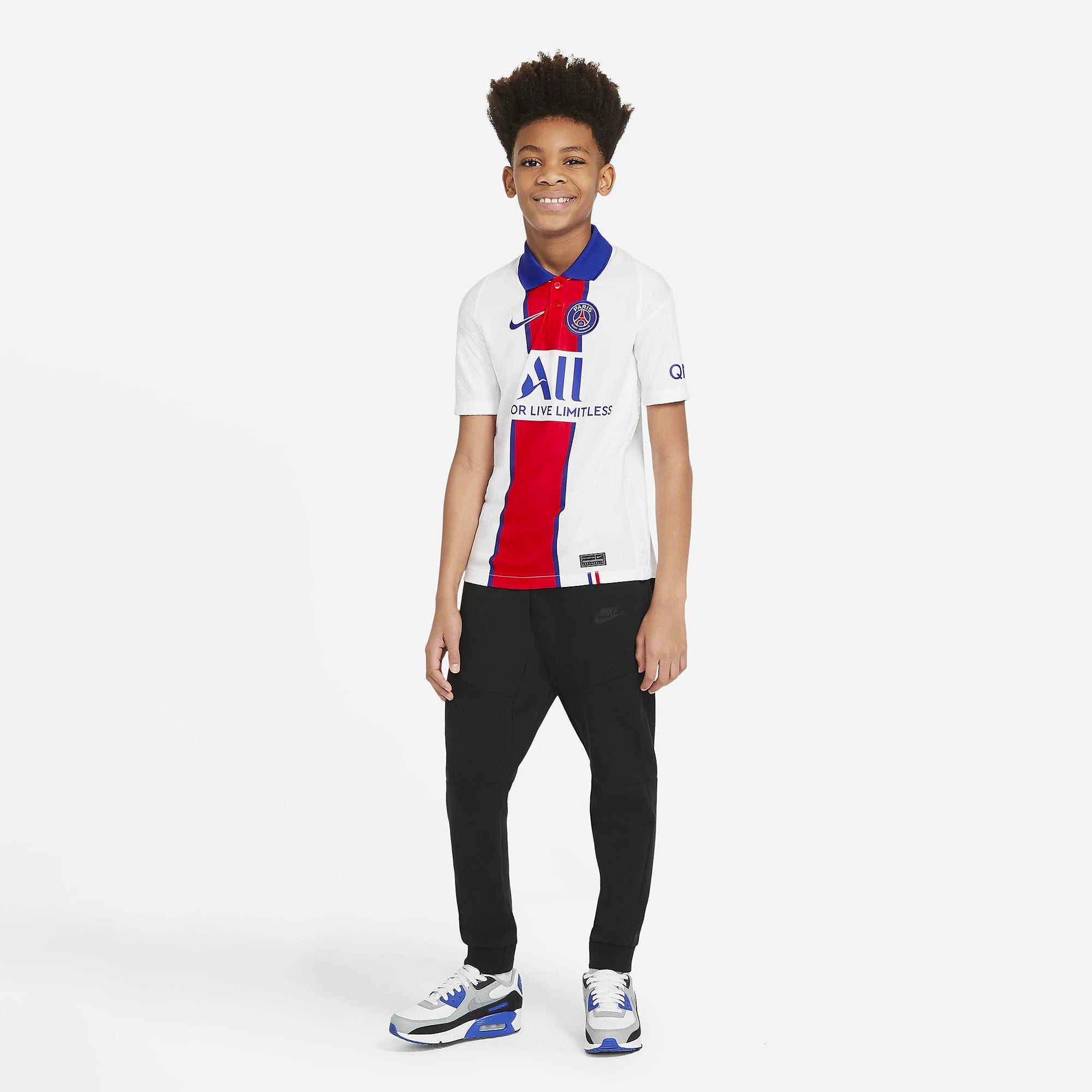 Youth Paris Saint-Germain Stadium Away Jersey 20/21 - CD4507-101-NIKE by Nike | Available at Niky's Sports