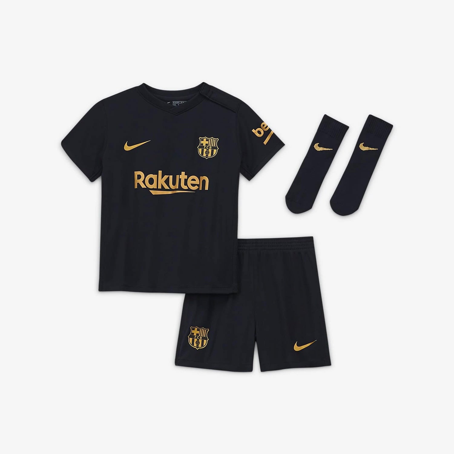 FC Barcelona Away Mini-Kit 20/21 - CD4606-011-NIKE by Nike | Available at Niky's Sports