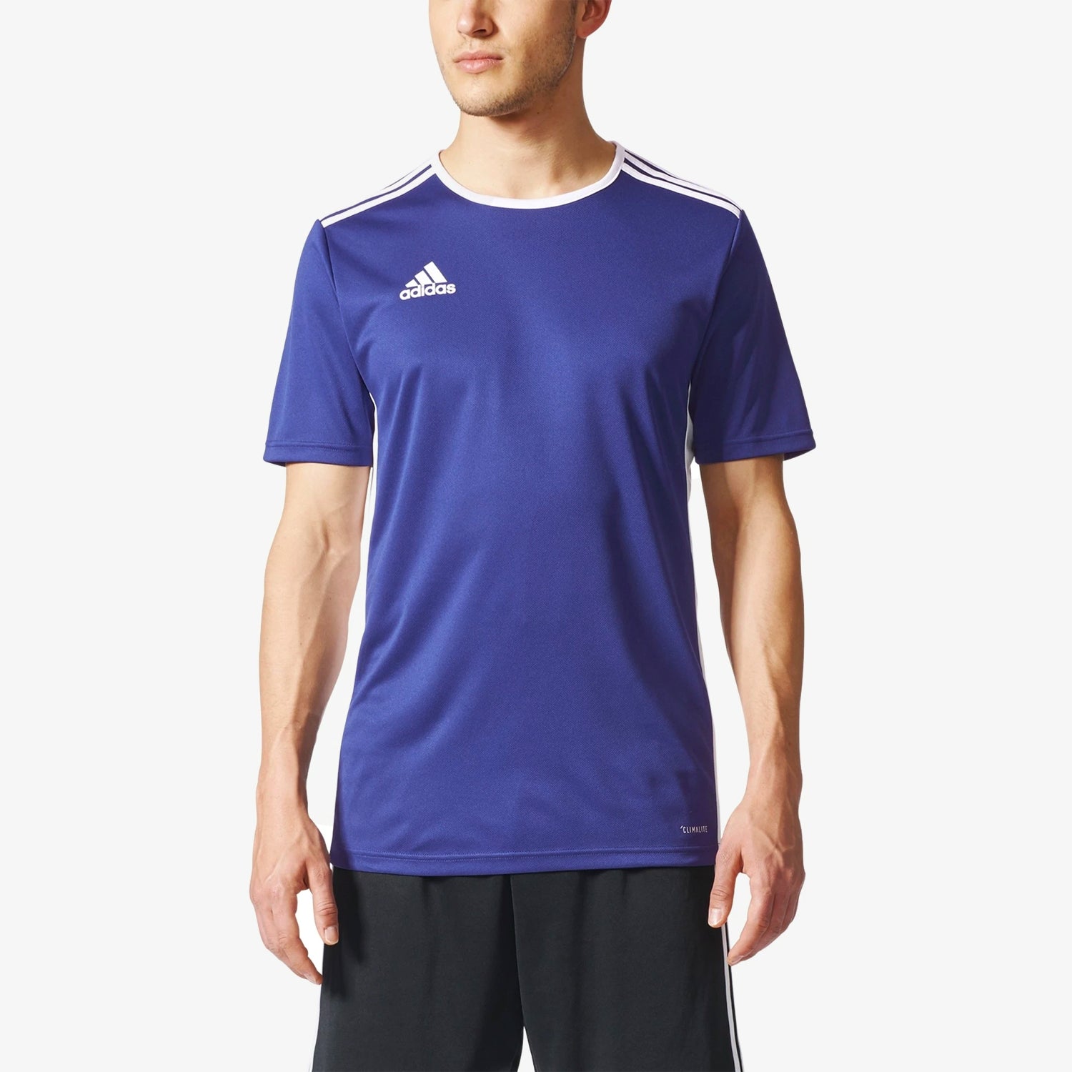 Entrada 18 Jersey Dark Blue Men's - CF1036-ADIDAS by Adidas | Available at Niky's Sports