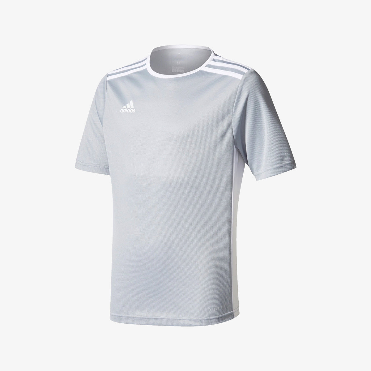 Youth Entrada 18 Training Jersey - Silver - CF1046-ADIDAS by Adidas | Available at Niky&#39;s Sports