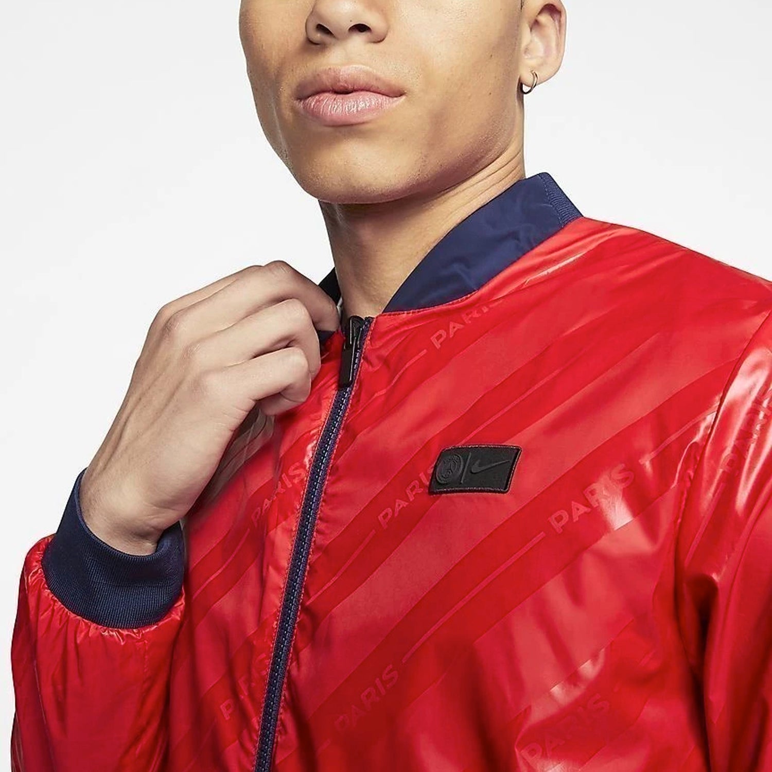 Men's Paris Saint-Germain Reversible Jacket - CI1311-414-NIKE by Nike | Available at Niky's Sports