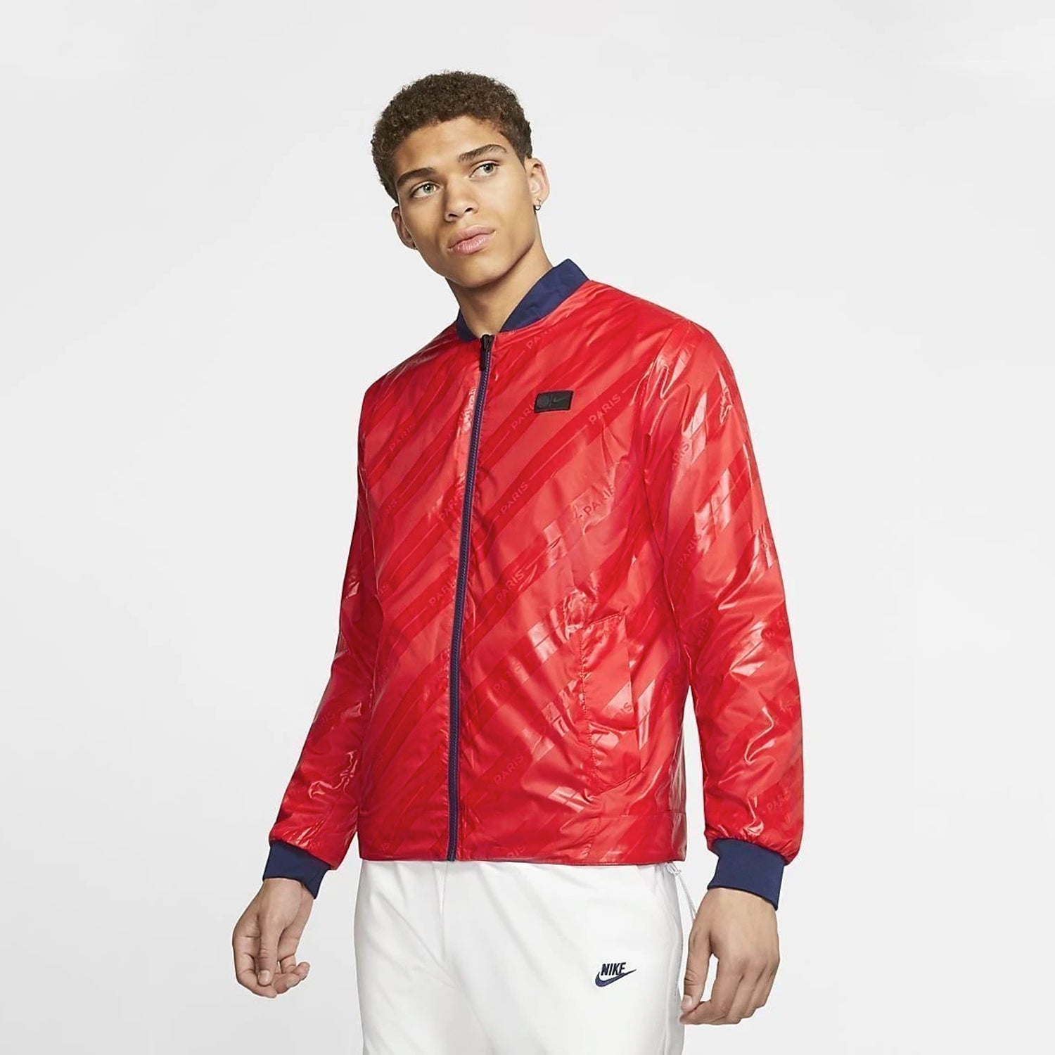 Men's Paris Saint-Germain Reversible Jacket - CI1311-414-NIKE by Nike | Available at Niky's Sports
