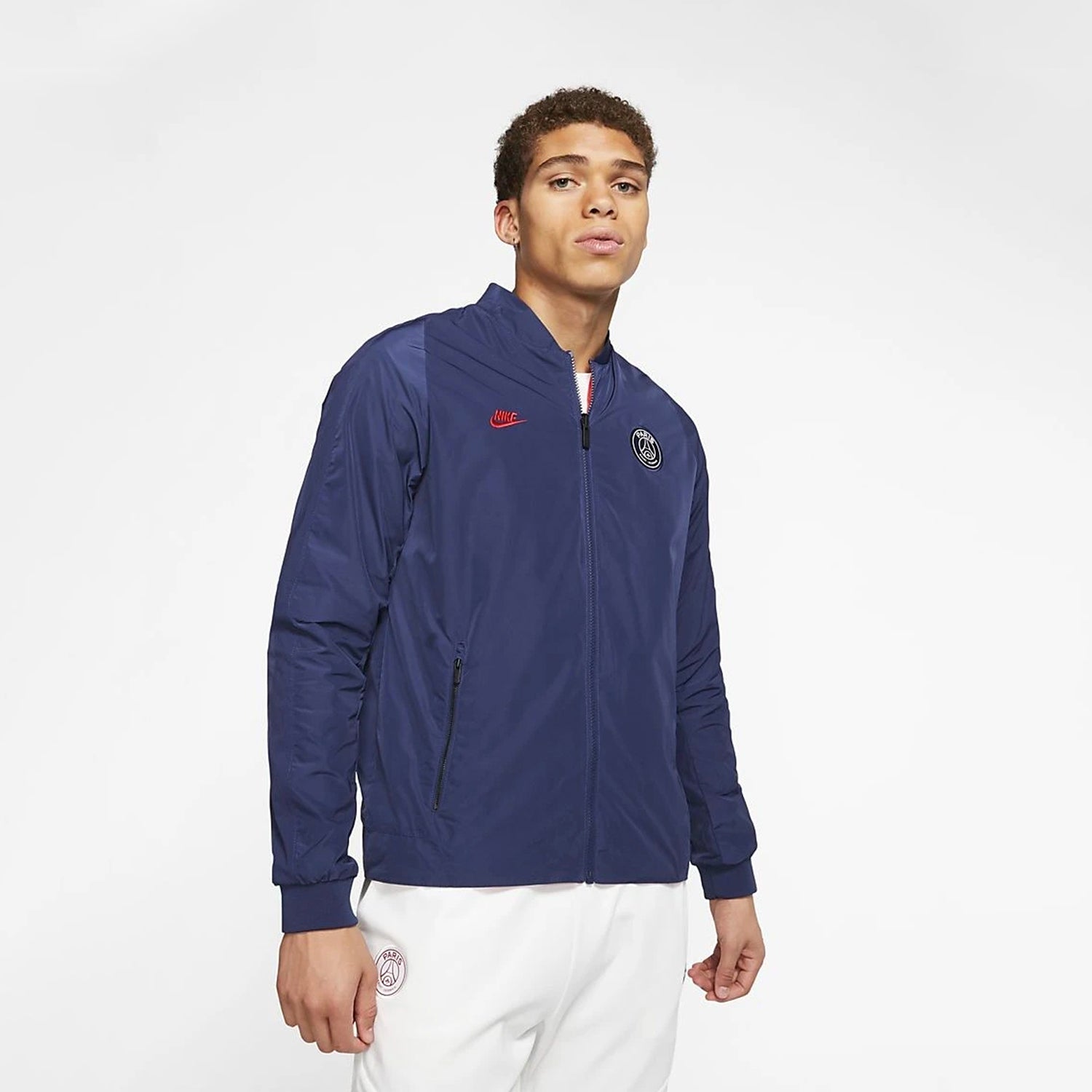 Men's Paris Saint-Germain Reversible Jacket - CI1311-414-NIKE by Nike | Available at Niky's Sports