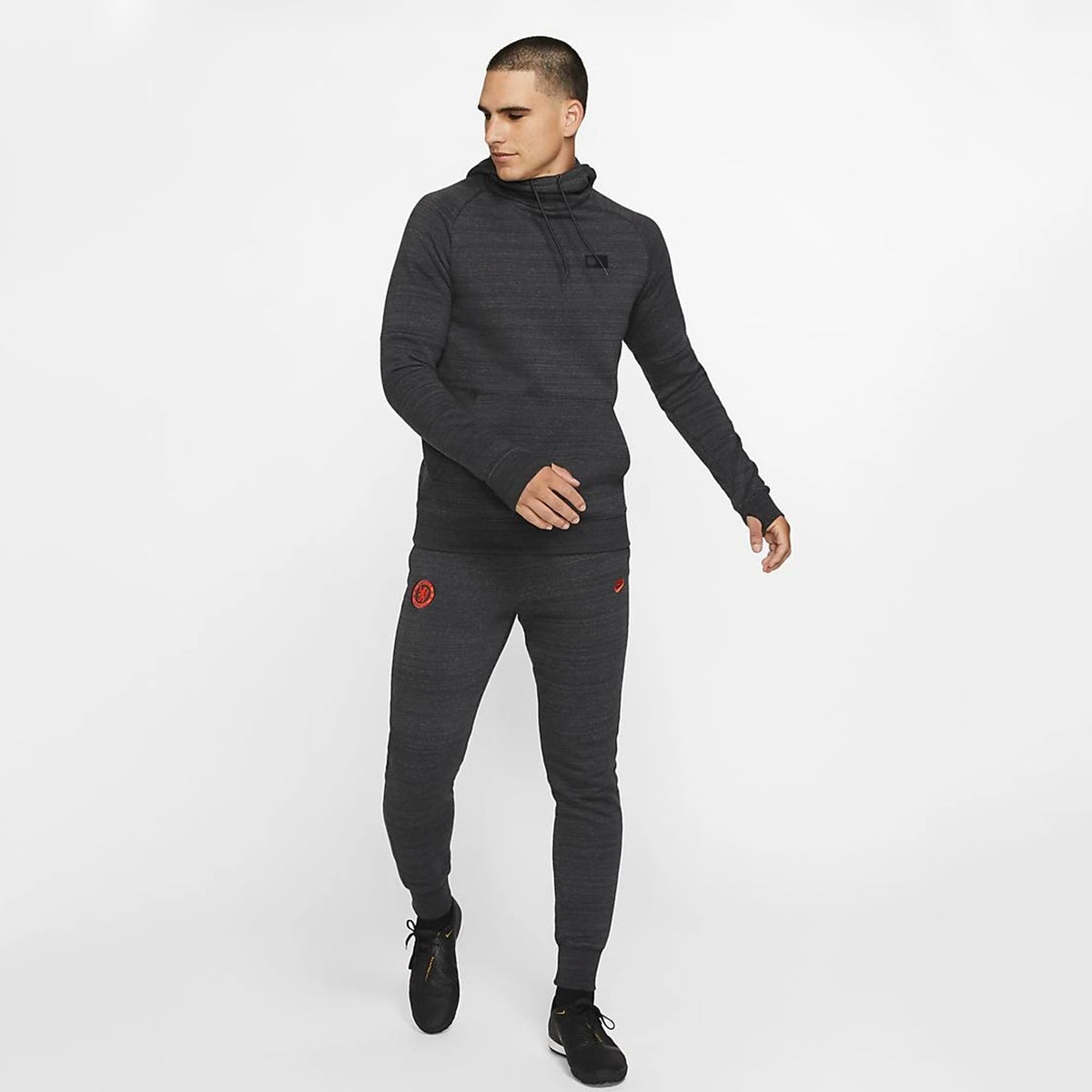 Chelsea FC Fleece Pullover Hoodie - CI2089-032-NIKE by Nike | Available at Niky's Sports