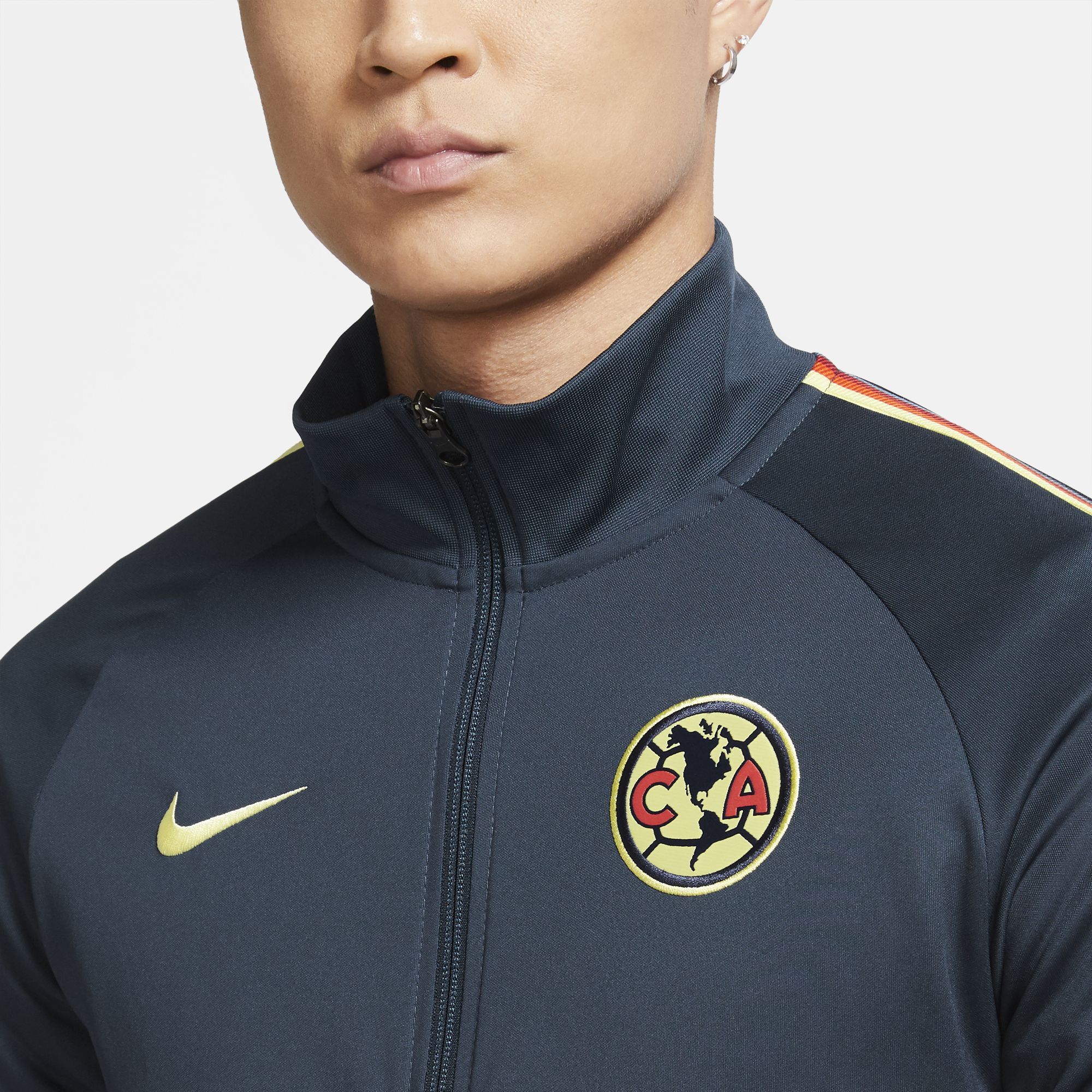 Men's Club America Track Jacket 2021 - CI9222-454-NIKE by Nike | Available at Niky's Sports