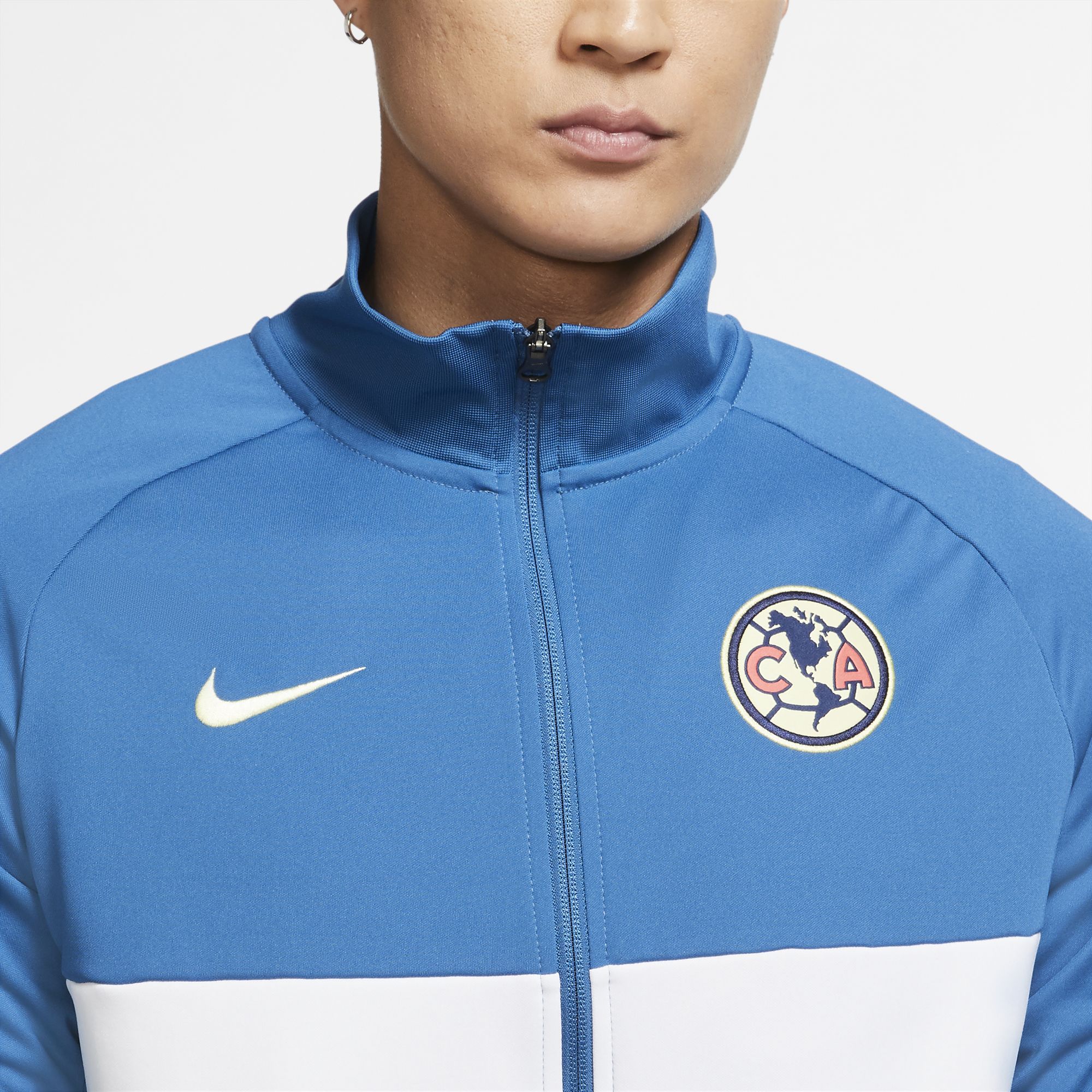 Men's Club America Track Jacket 21 Azul - CI9222-459-NIKE by Nike | Available at Niky's Sports