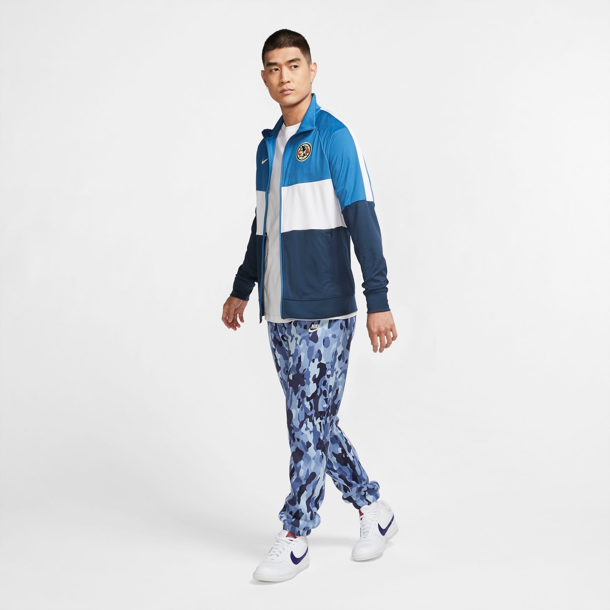 Men's Club America Track Jacket 21 Azul - CI9222-459-NIKE by Nike | Available at Niky's Sports