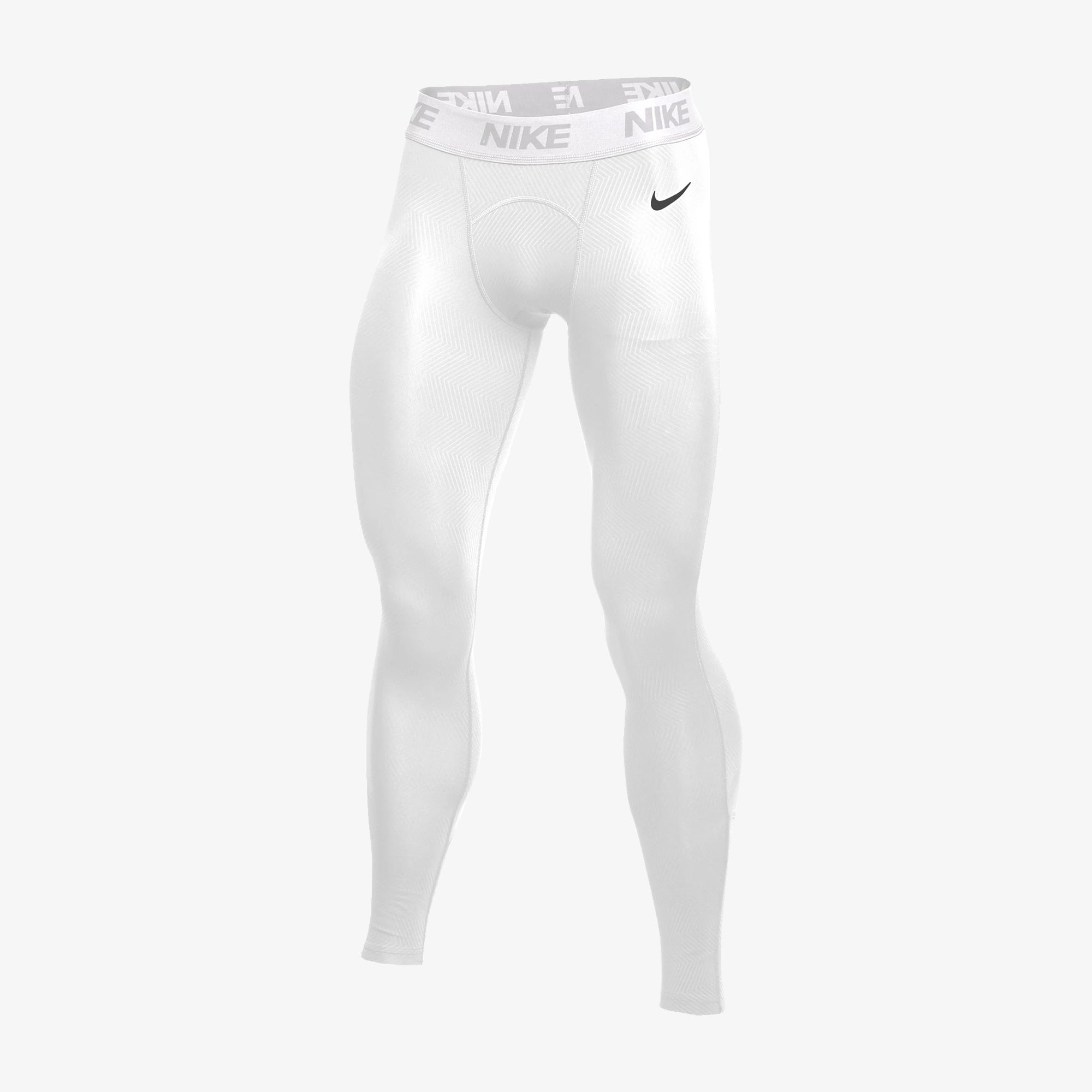 Nike Pro Tights 3/4 - White/Black | www.unisportstore.com