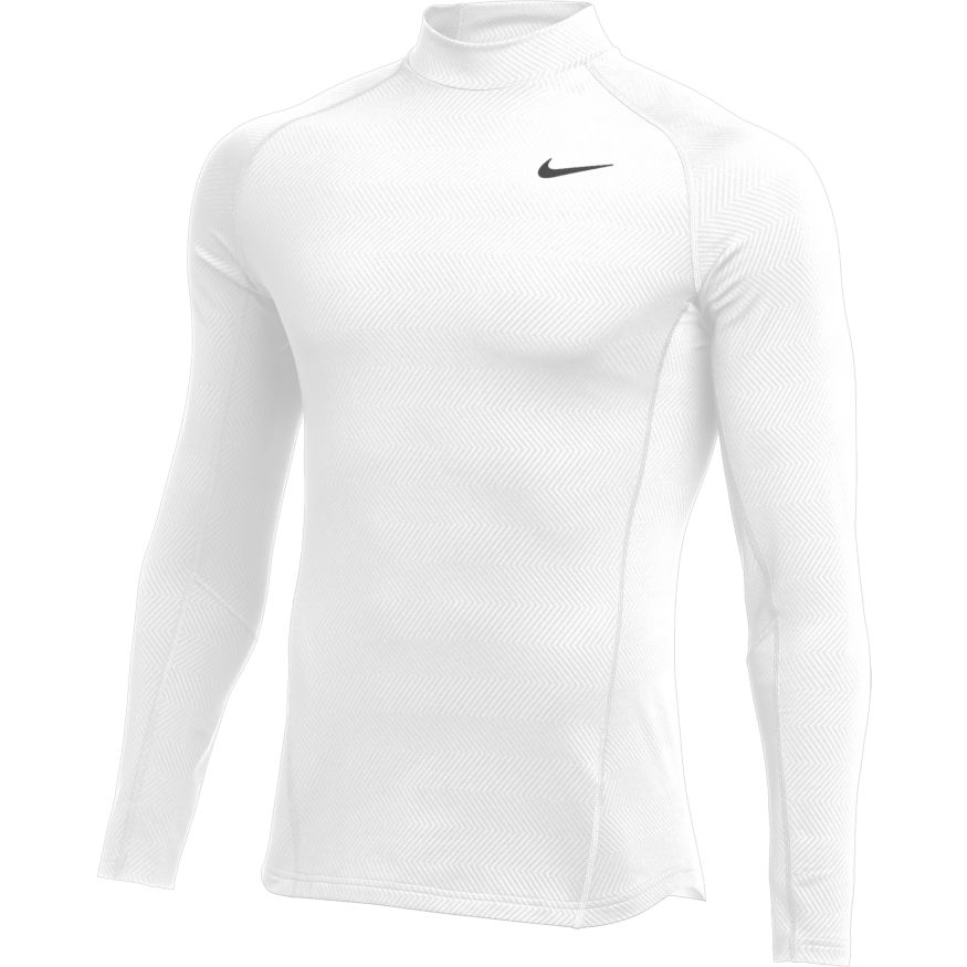 Base Layer Nike Compression Mock Long Sleeve Top Nike DF UV Vapor