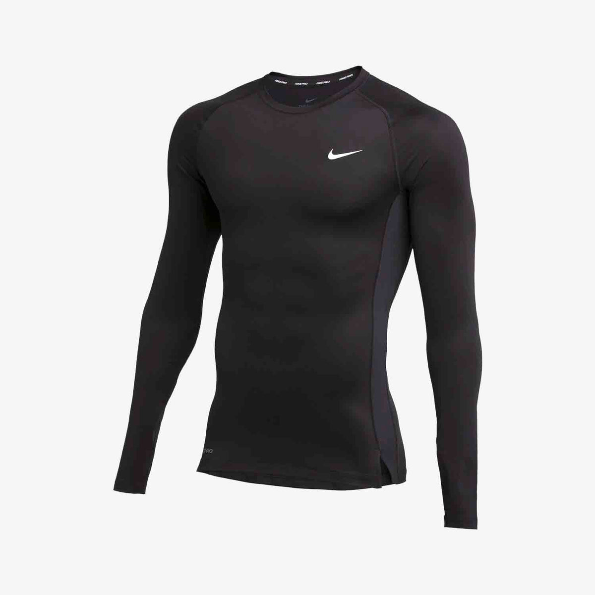 Pro  Mens Compression Top Long Sleeve - CJ0962-010-NIKE by Nike | Available at Niky&#39;s Sports